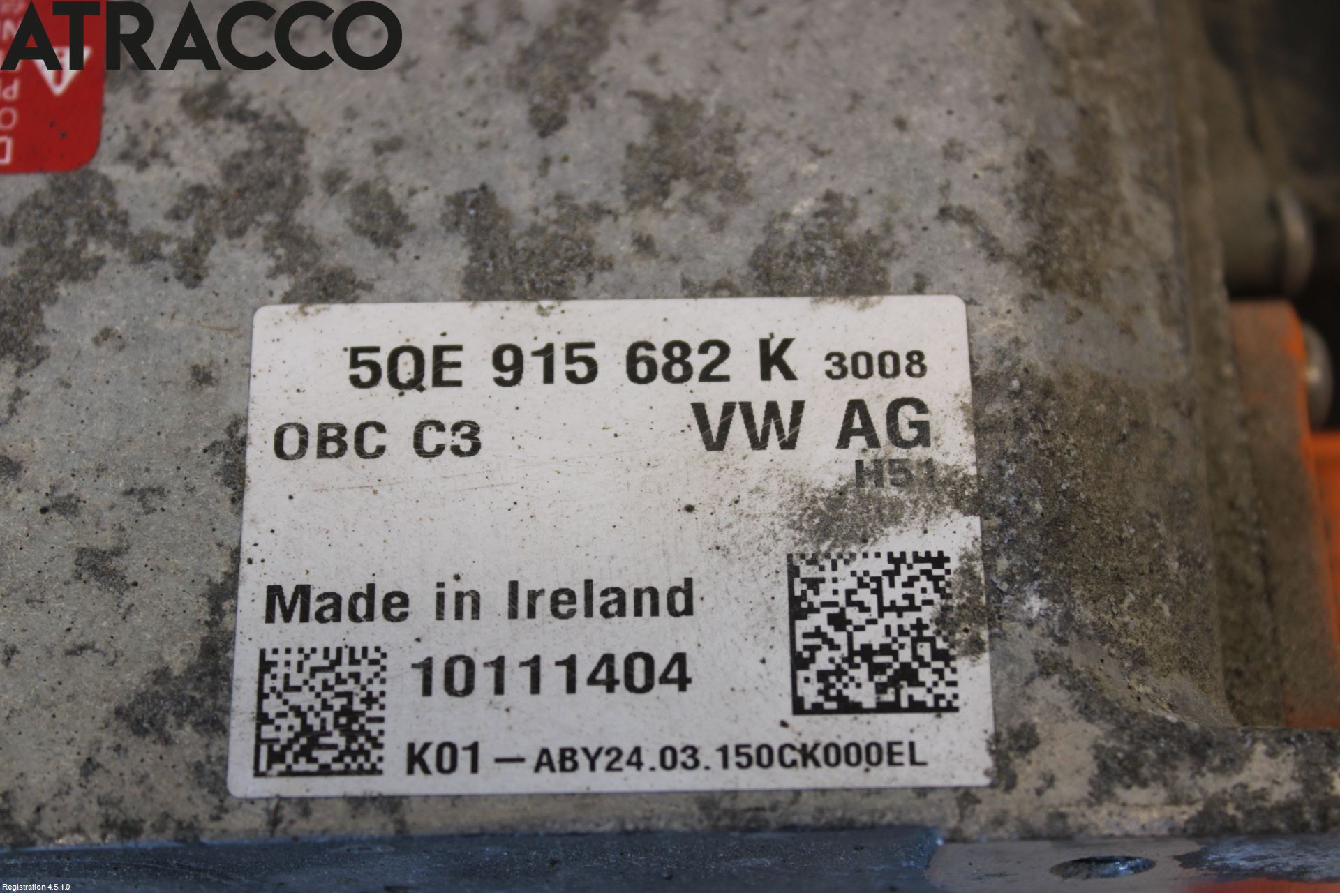 Volkswagen VW GOLF / E-GOLF VII 13-20 Batterilader Hybrid