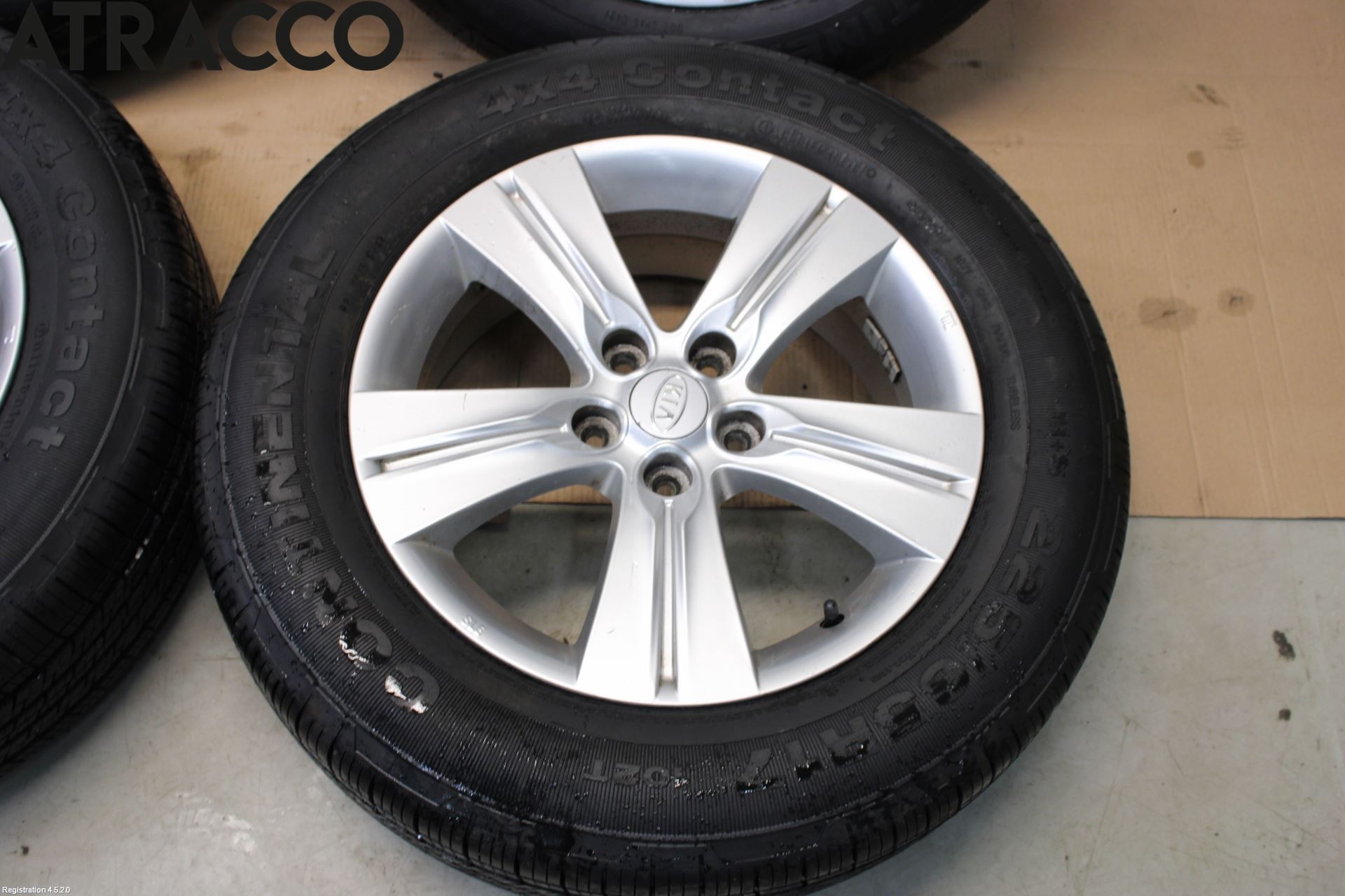 Kia SPORTAGE (SL) 11-15 Dekk Vinter På Alu Felg 4Stk