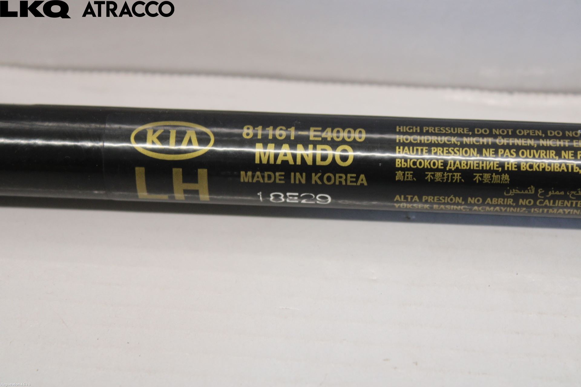 Kia SOUL 09- Panser Demper-Gassfjær