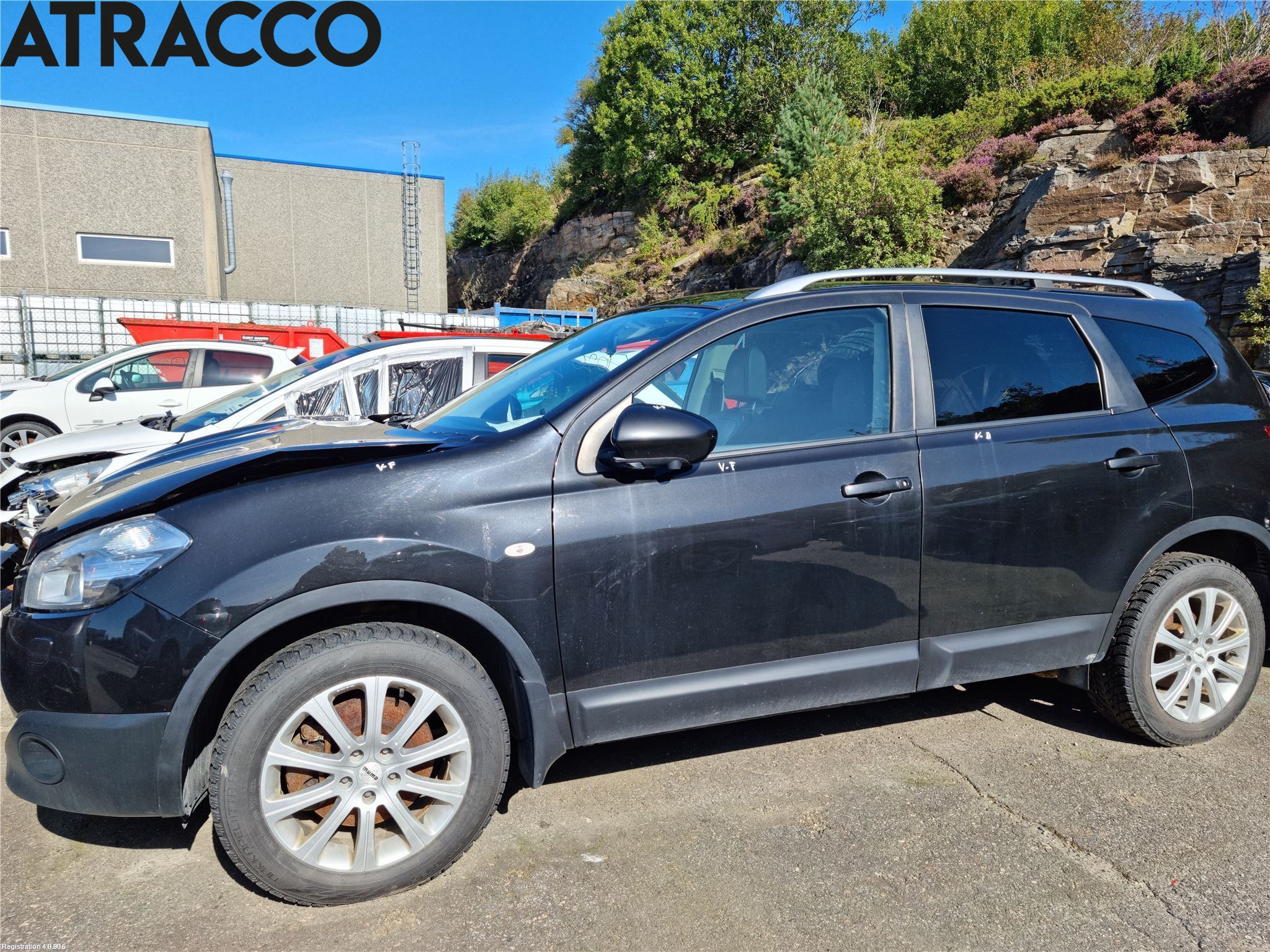 Nissan QASHQAI+2  10-14 Dør 4D Bak Venstre