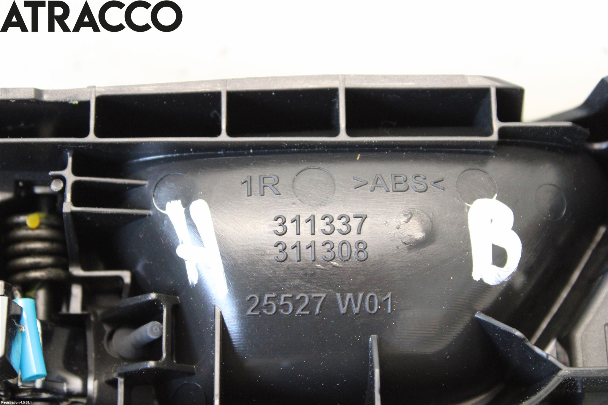 Peugeot 308 14-21 Innr Dørhandtak H Indre