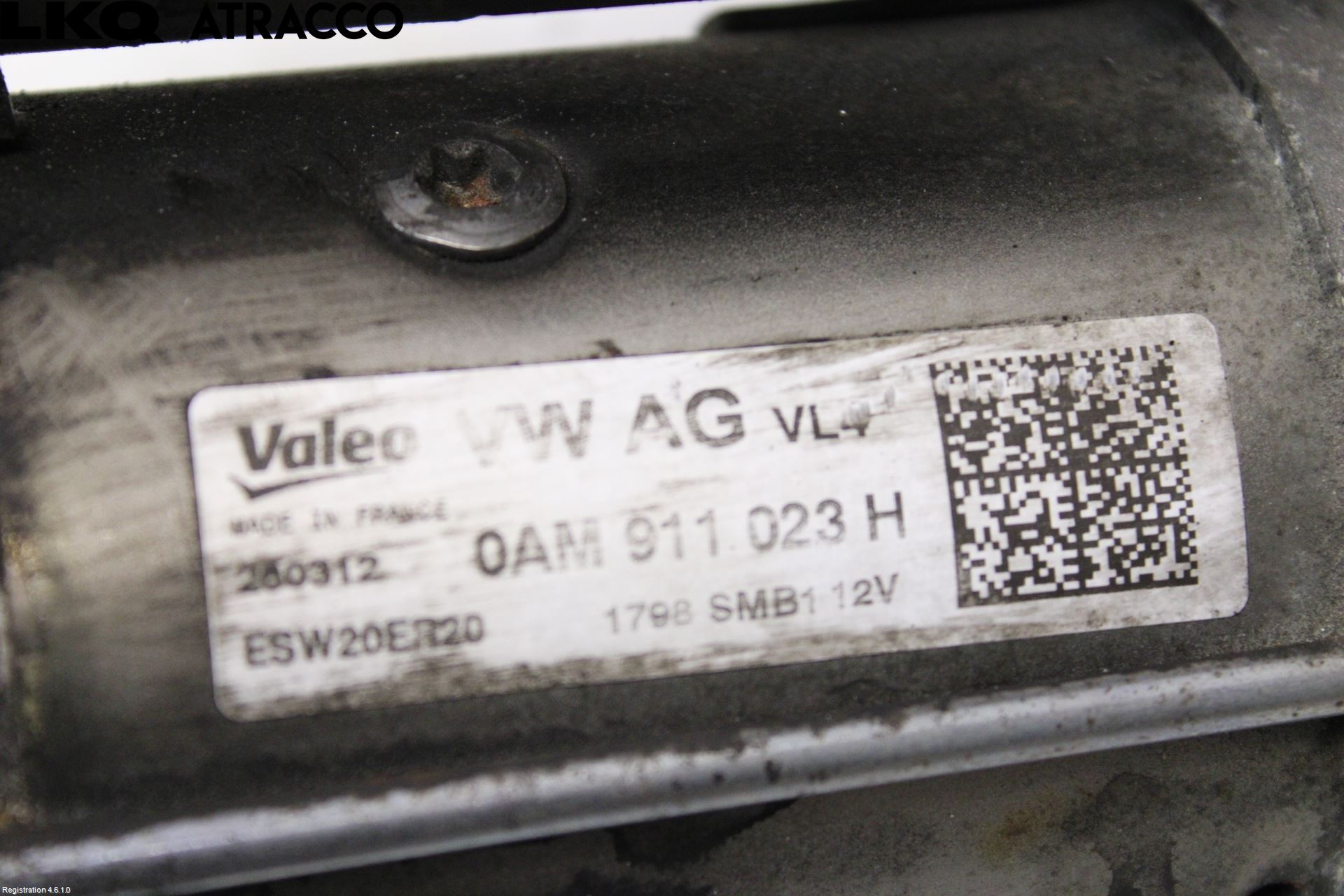 Volkswagen VW GOLF VI 09-13 Startmotor Diesel