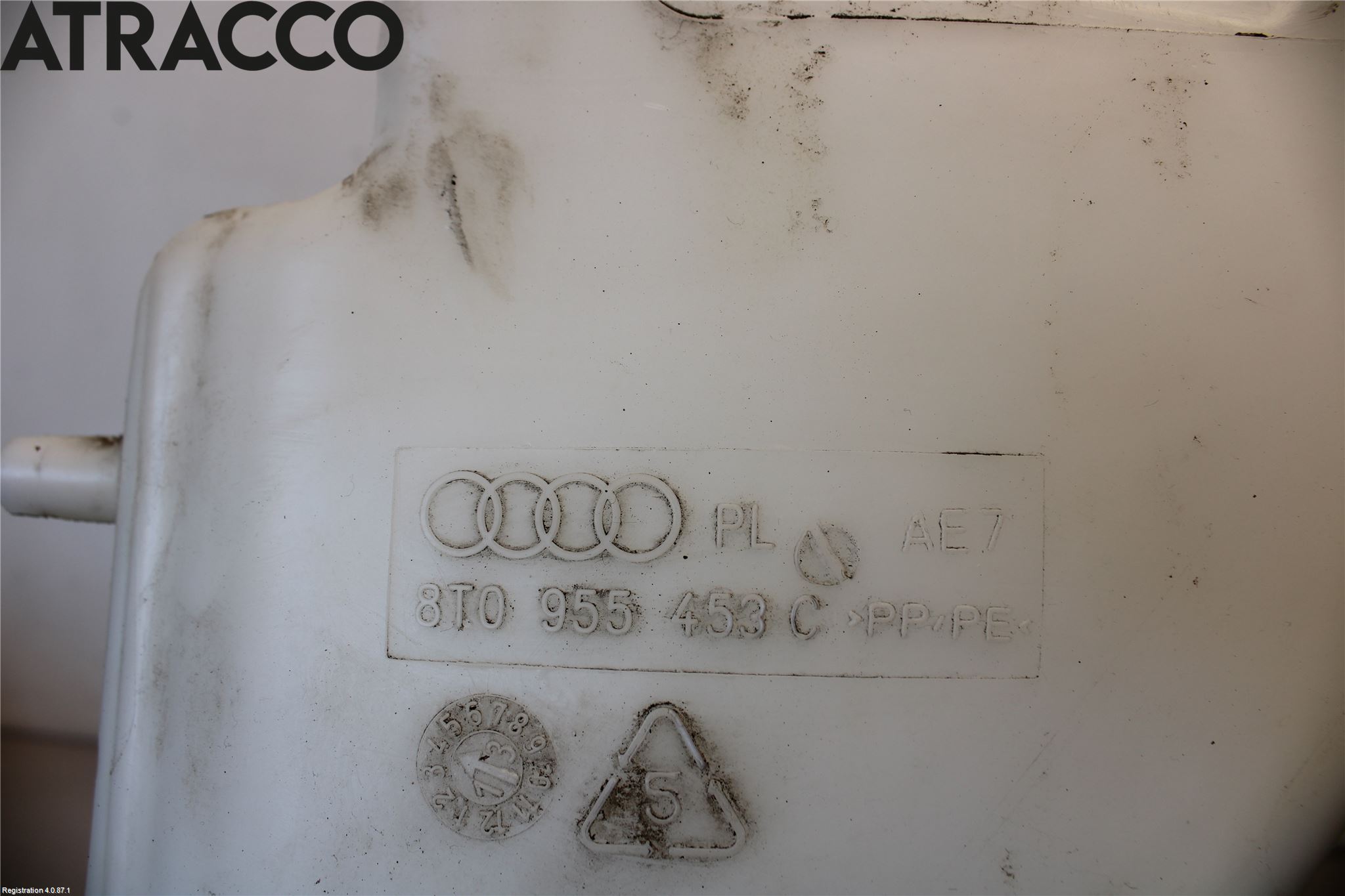 Audi A4/S4 08-11 Spylerbeholder Frontrute-Lykte