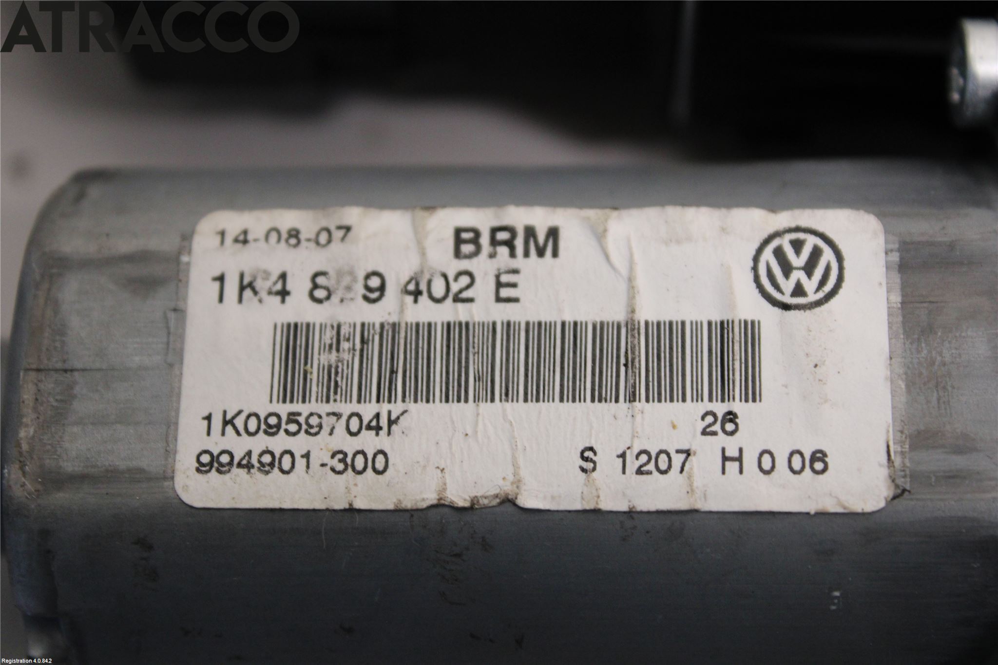 Volkswagen VW GOLF V 04-09 Vindusheismotor