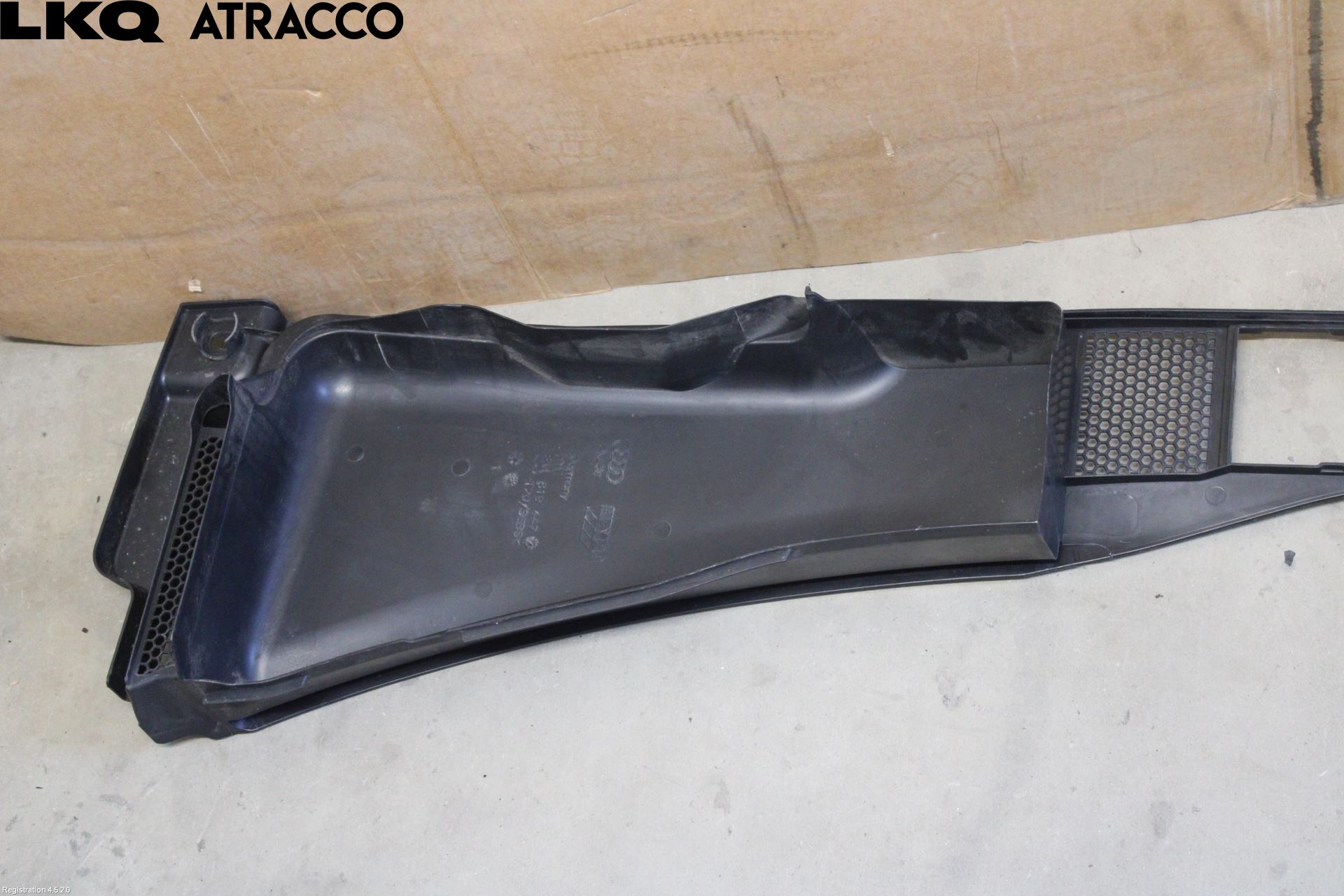 Audi S5 07- Visker Deksel-Grill-Under Frr