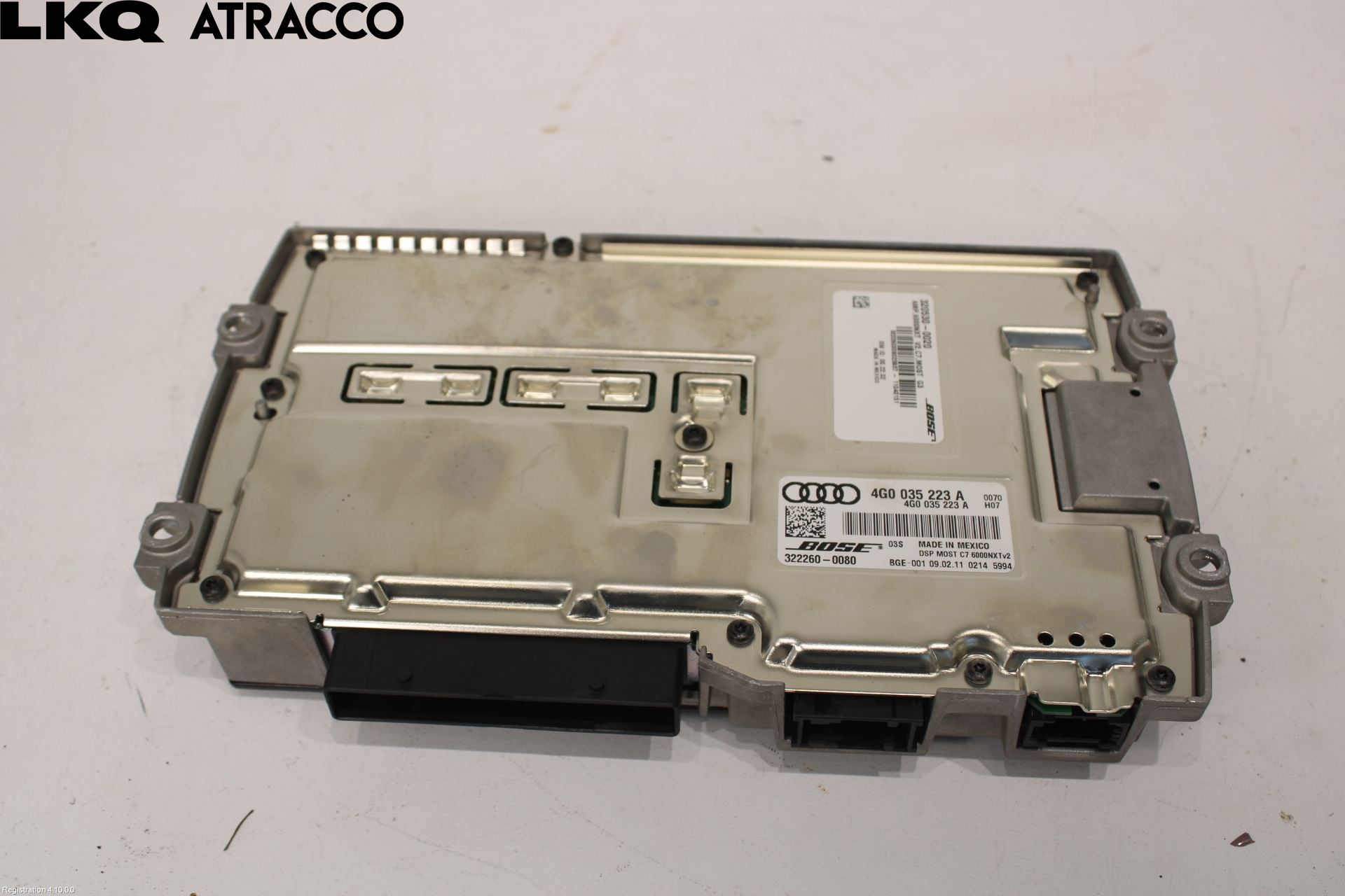 Audi A7/S7 4G 11-17 Stereo Forsterker