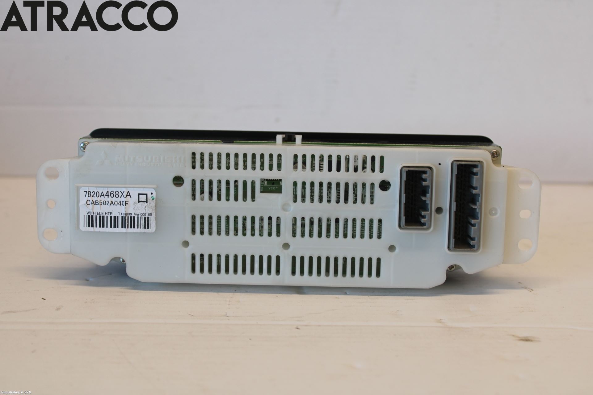 Mitsubishi OUTLANDER 13-21 Varme Ac Betjening-Display