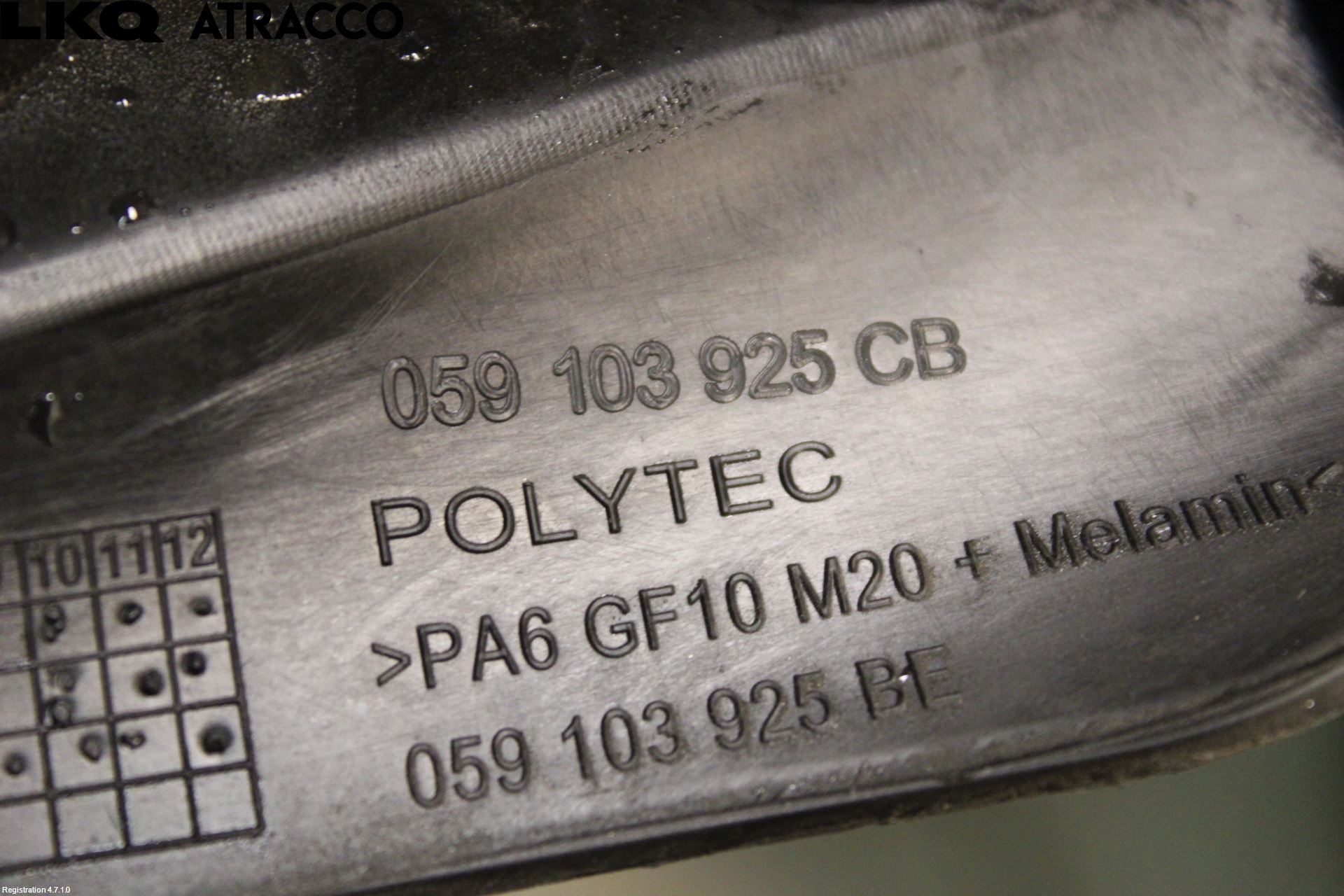 Audi A6 ALLROAD 12-18 Motor Deksel Over Motor