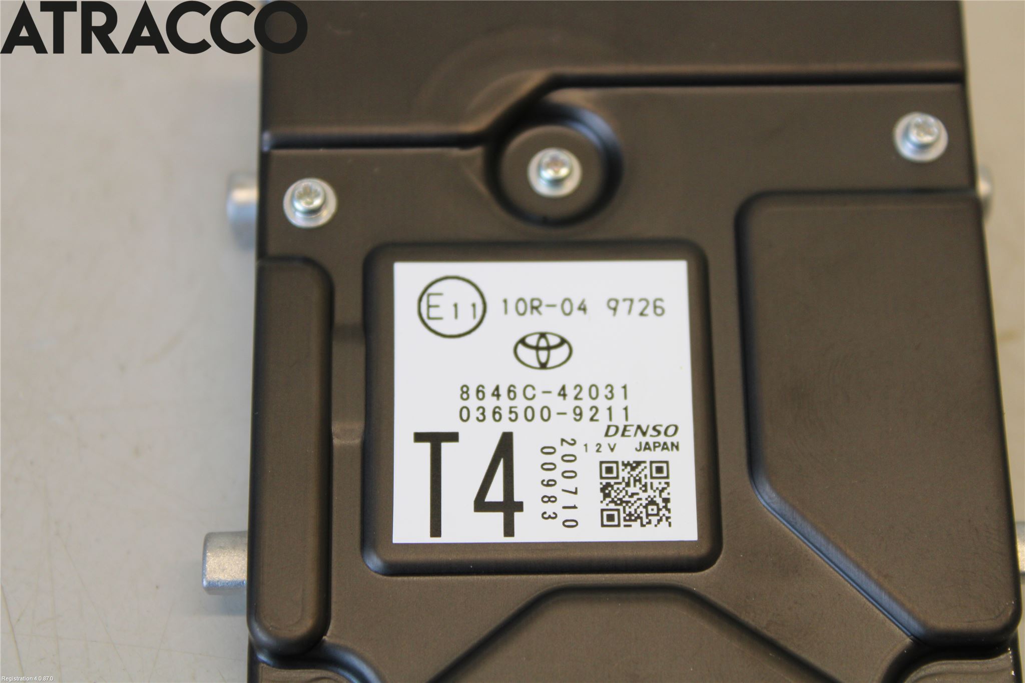 Toyota RAV4 19- Parkeringshjelp Kamera