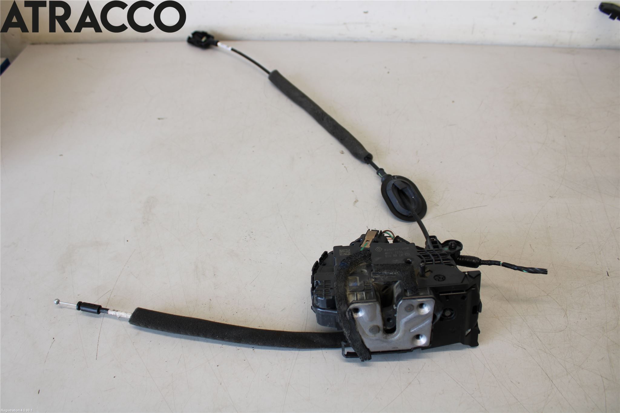 Renault ZOE/E-TECH 13- Dørlås - Låsekasse