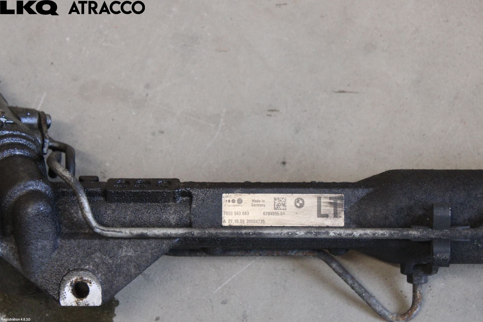 BMW X1 E84 10-15 Servo Snekke - Tannstang