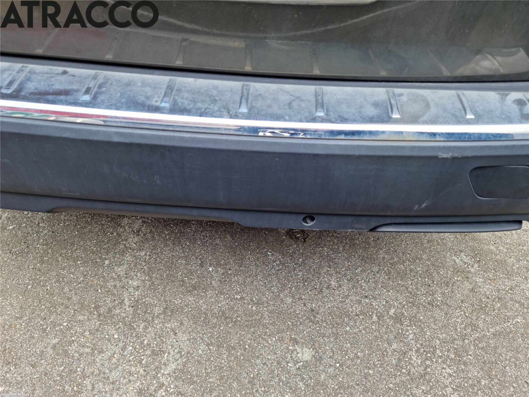 Peugeot 5008 17-24 Støtfanger Bak