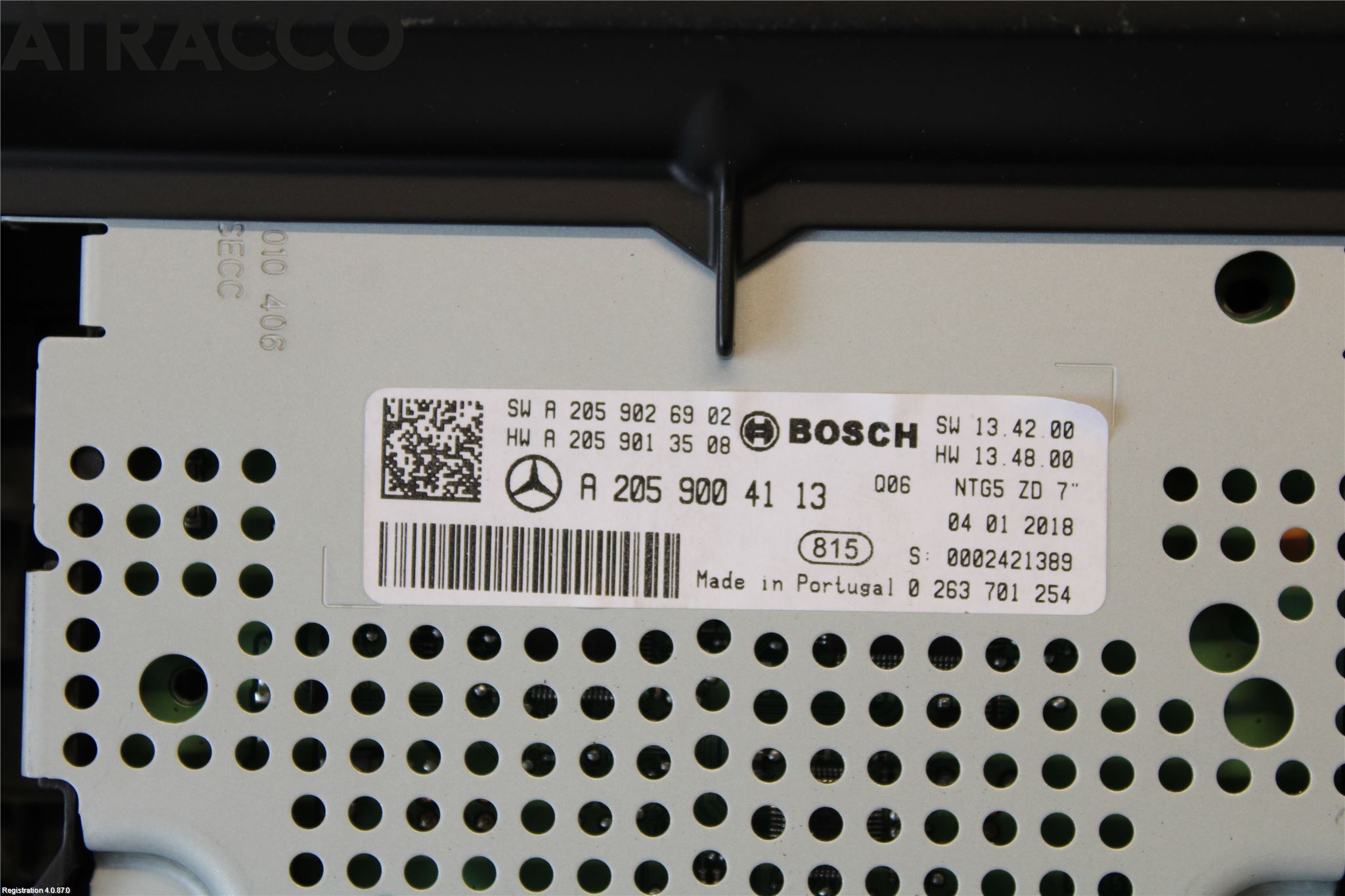 Mercedes-Benz MB C-KLASS (W205) 14-21 Multifunktionsdisplay