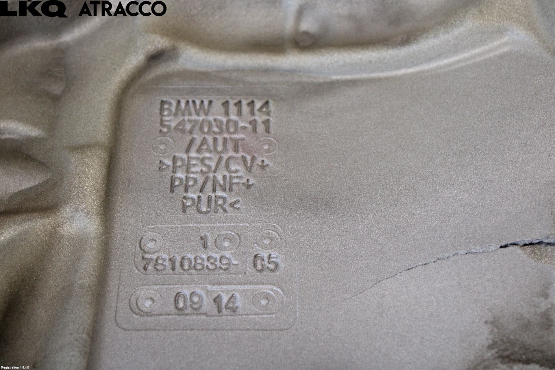 BMW X1 E84 10-15 Motor Deksel Over Motor