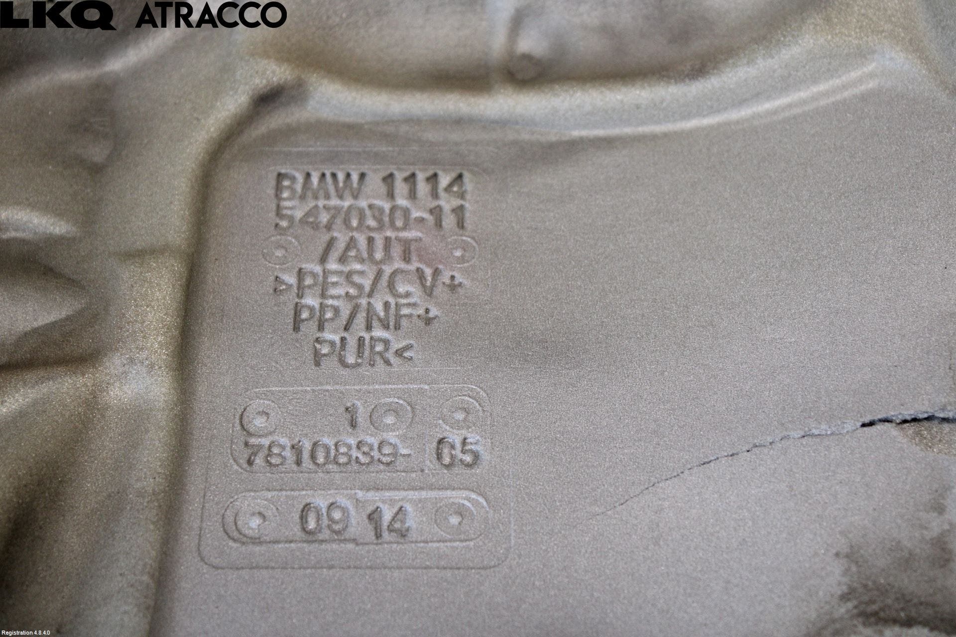 BMW X1 E84 10-15 Motor Deksel Over Motor