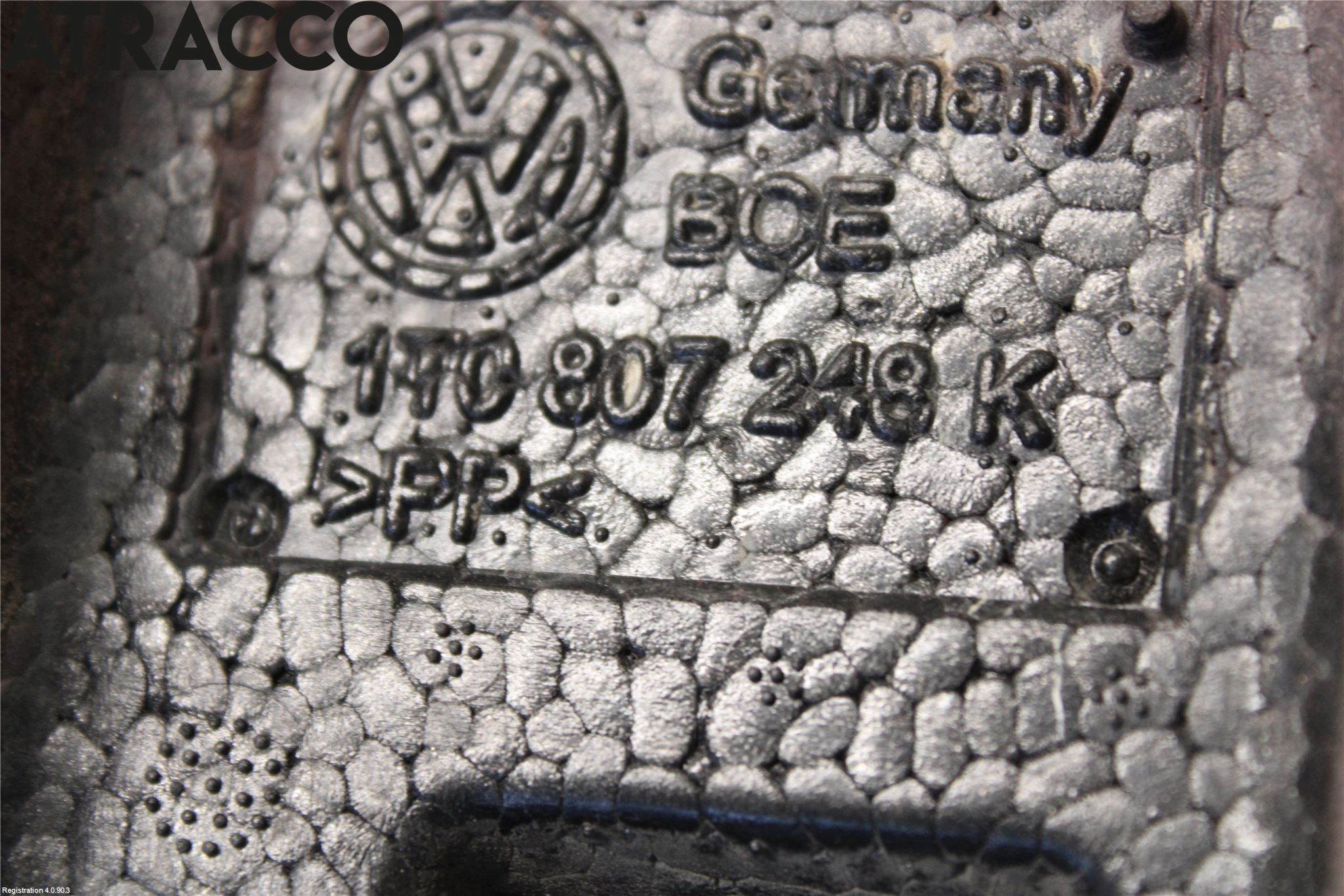 Volkswagen VW CADDY      04-10 Støtfanger Foran Deformelemen