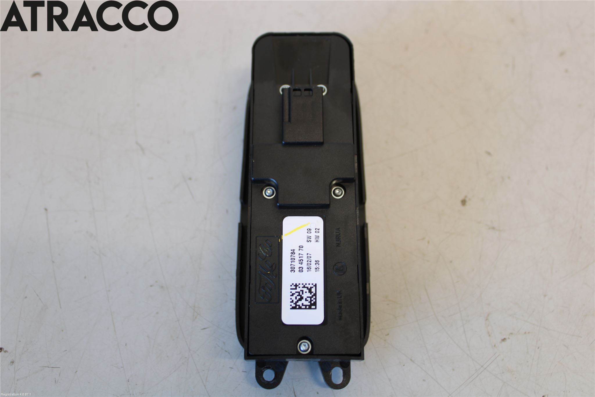 Volvo C30 07-10 Bryter Vindusheis