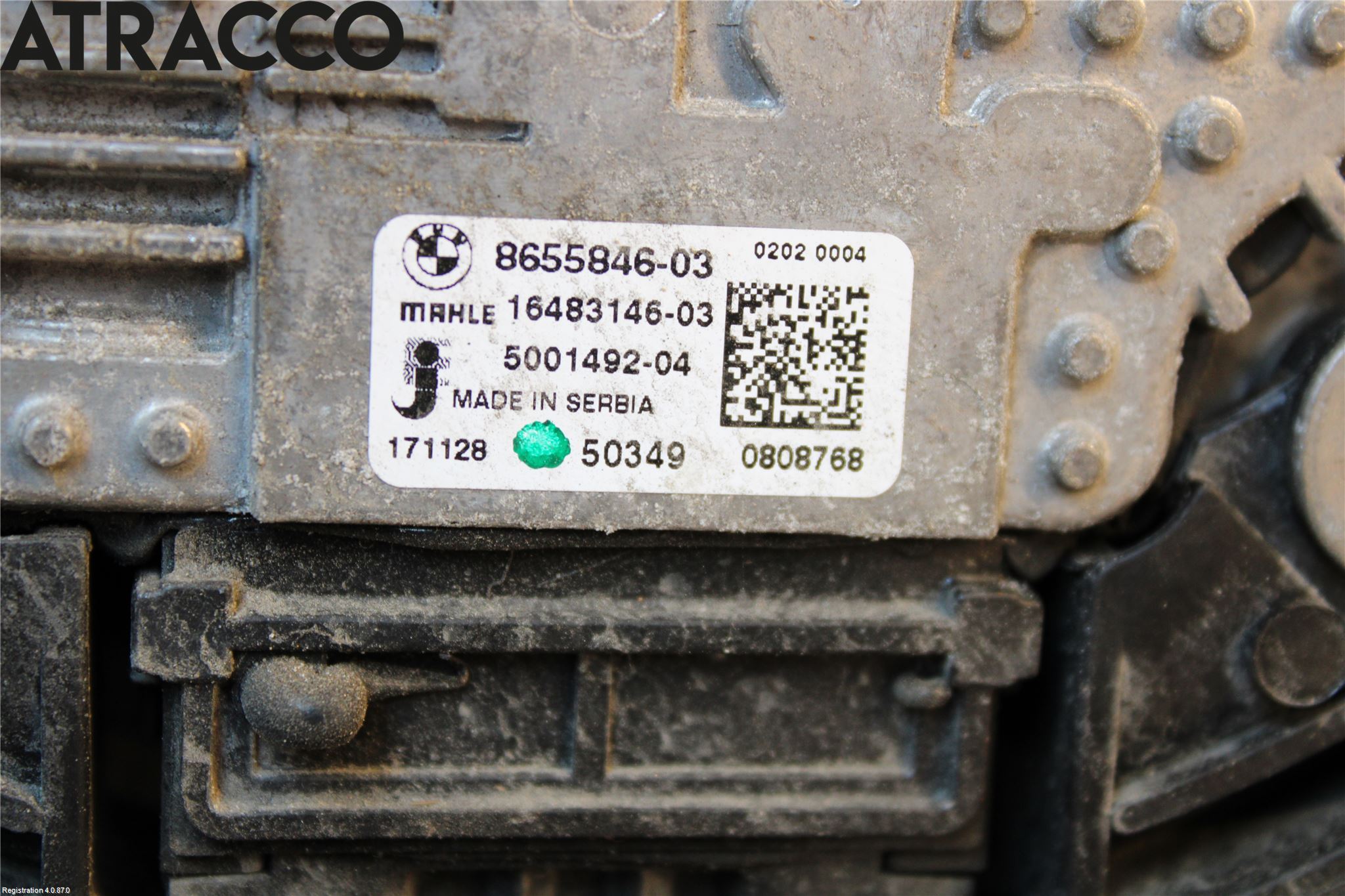 BMW 5 G30/G31/F90 17-23 Kjølevifte Elektrisk