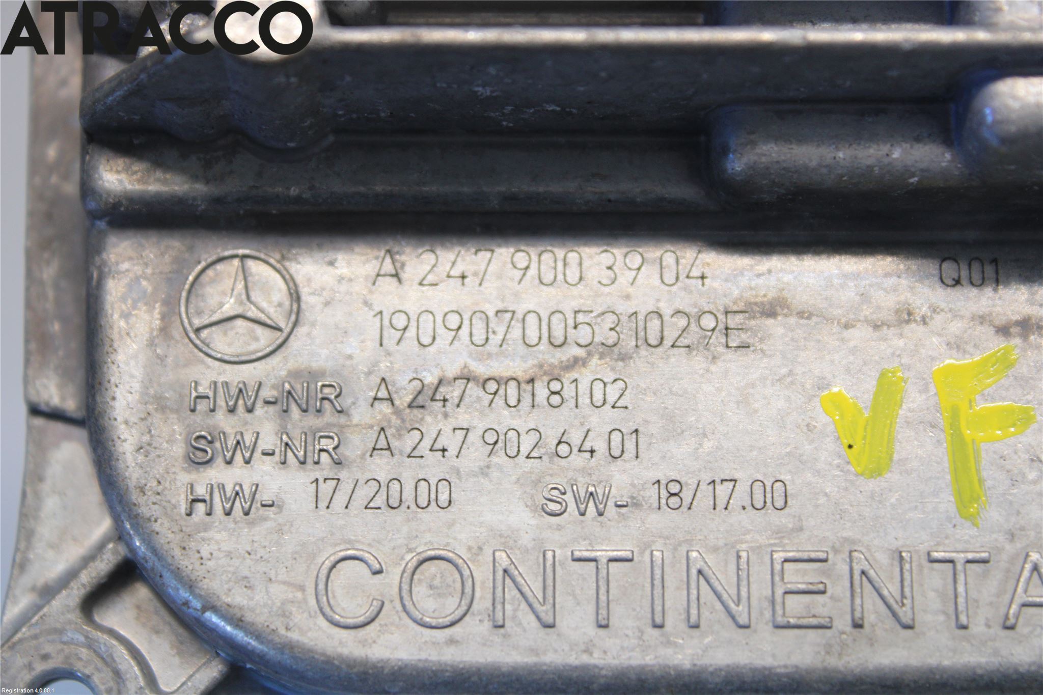 Mercedes-Benz MB B-KLASS (W246/W242) 12-19 Styreenhet Xenon