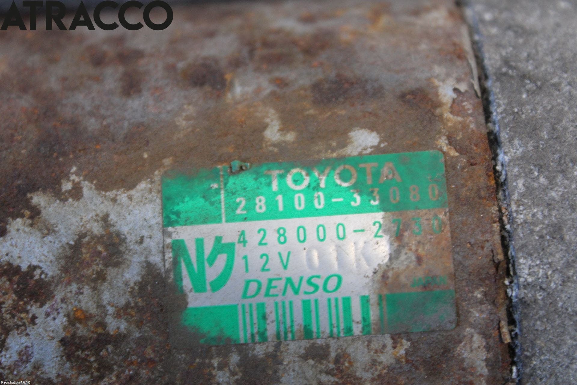 Toyota YARIS XP90 06-11 Startmotor Diesel