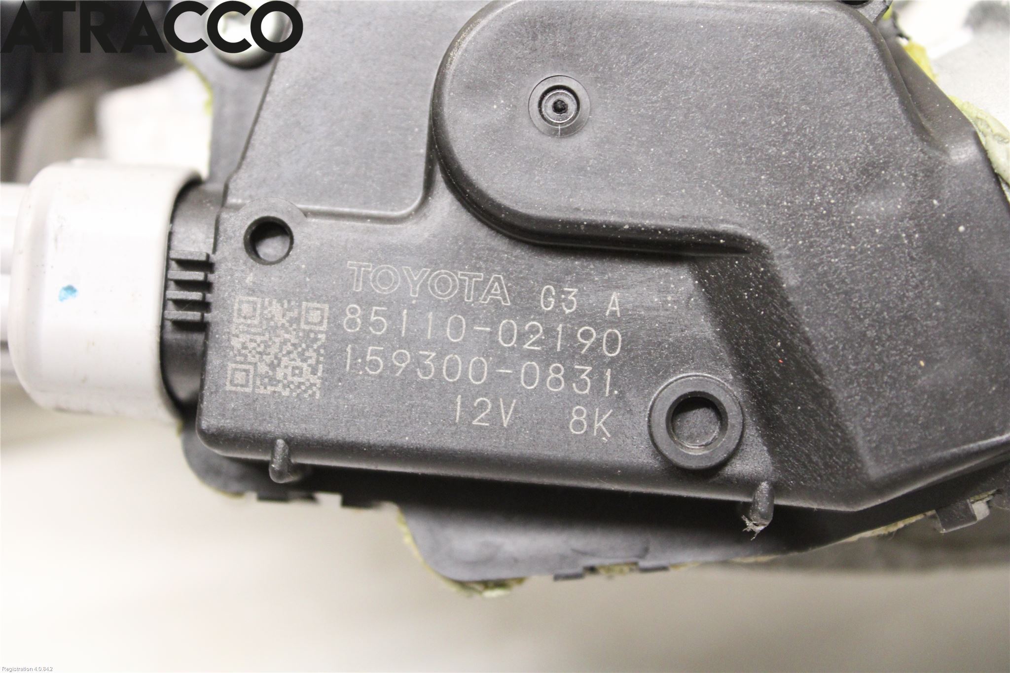 Toyota AURIS 07-09 Viskermotor Frontrute