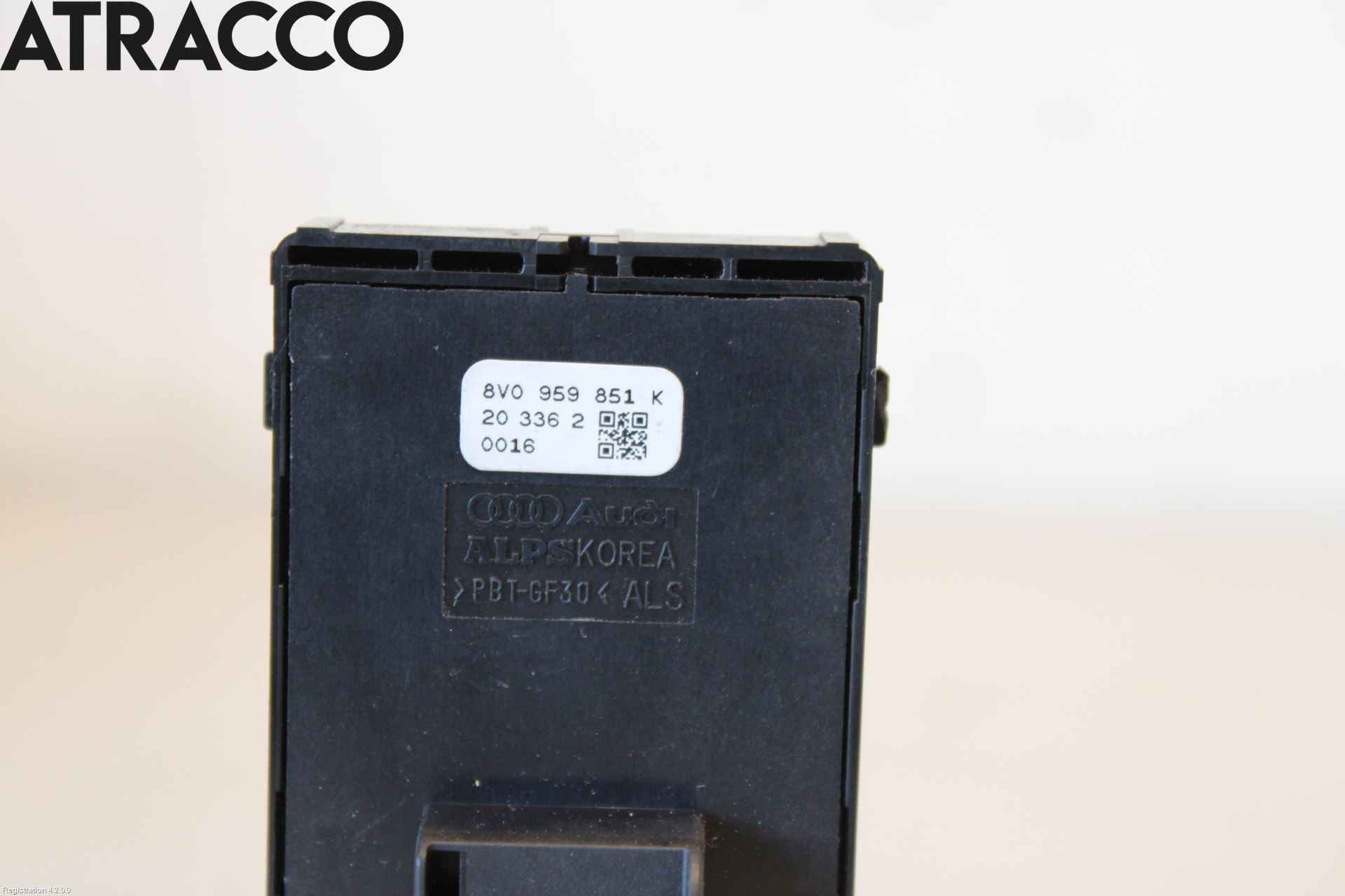 Audi Q2/SQ2 17- Bryter Vindusheis