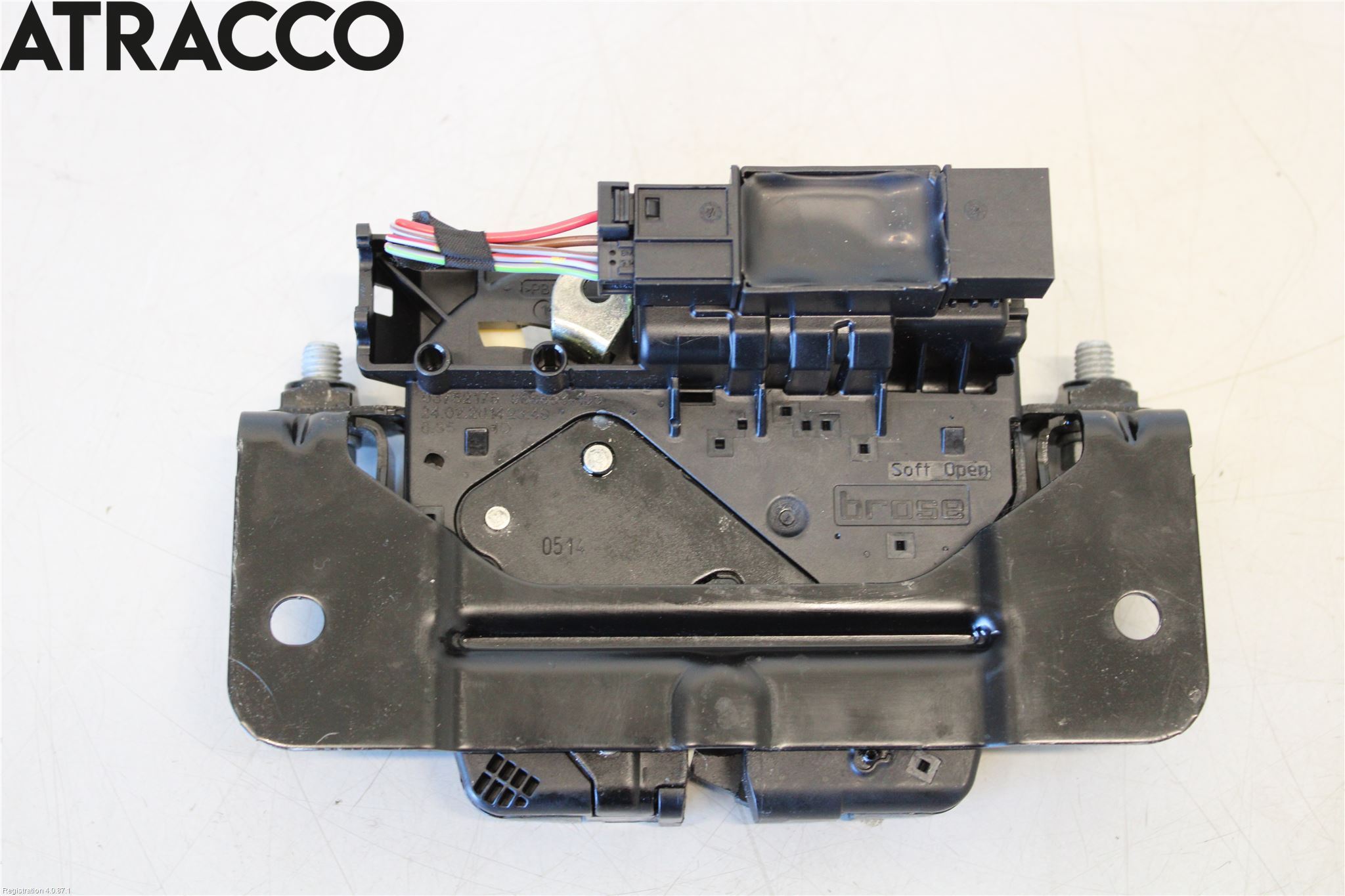 BMW 5 F10/F11/F18 09-17 Bakluke-Lokk Låsekasse