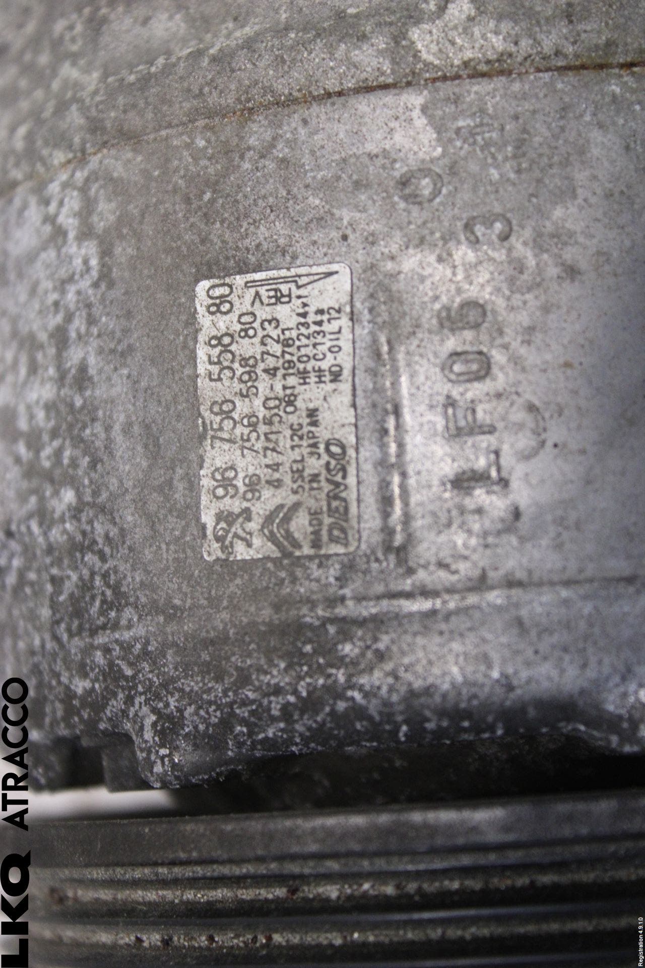 Peugeot 2008 13-20 Varme Ac Kompressor