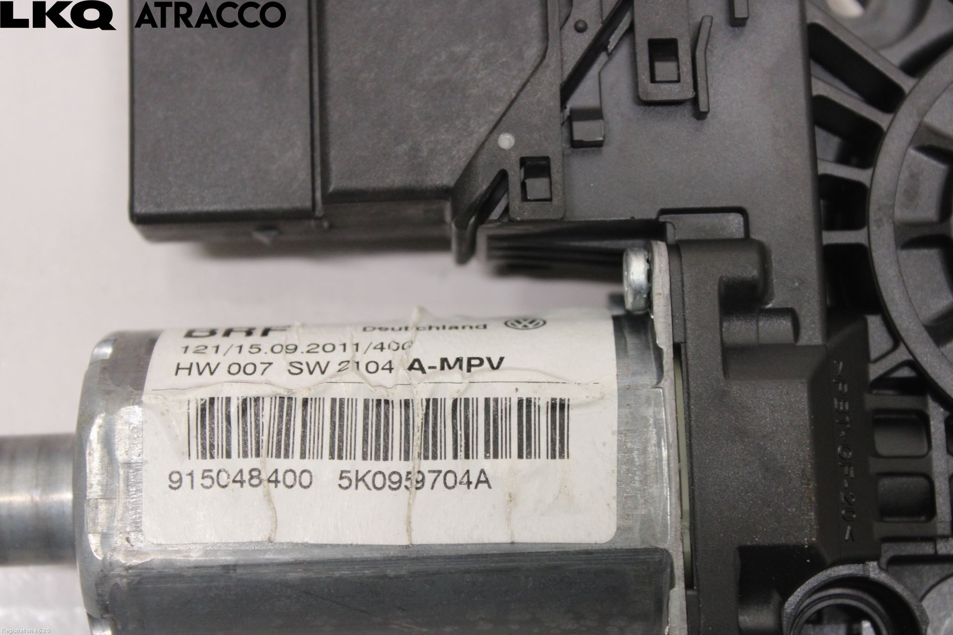 Volkswagen VW TOURAN 10-15 Vindusheismotor