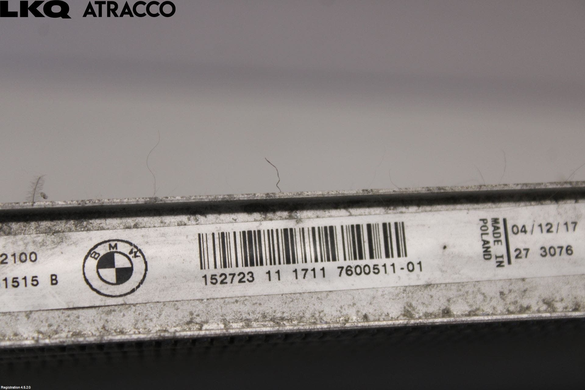 BMW i3 I01 13-22 Radiator Automat