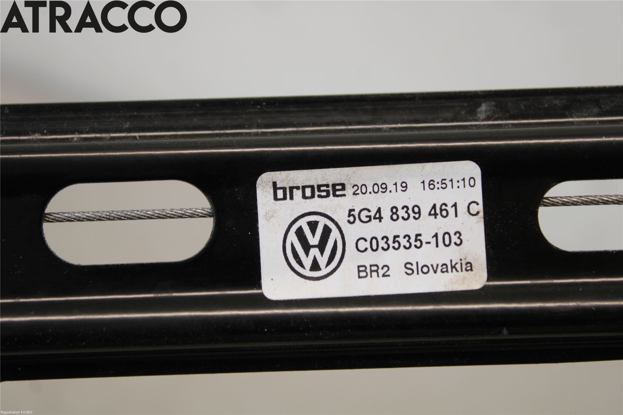 Volkswagen VW GOLF / E-GOLF VII 13-20 Vindusheis