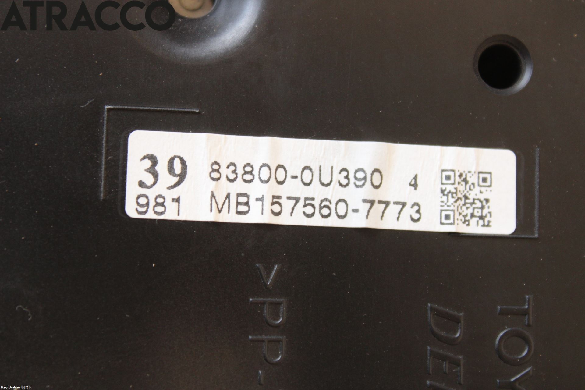 Toyota YARIS XP130 15-20 Instr Kombinert