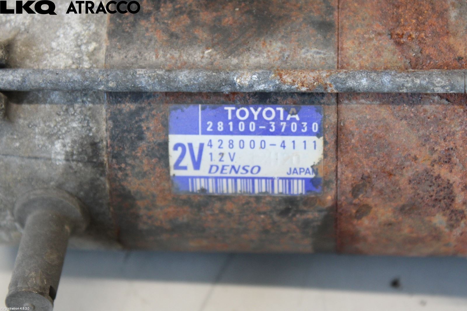 Toyota YARIS XP90 06-11 Startmotor
