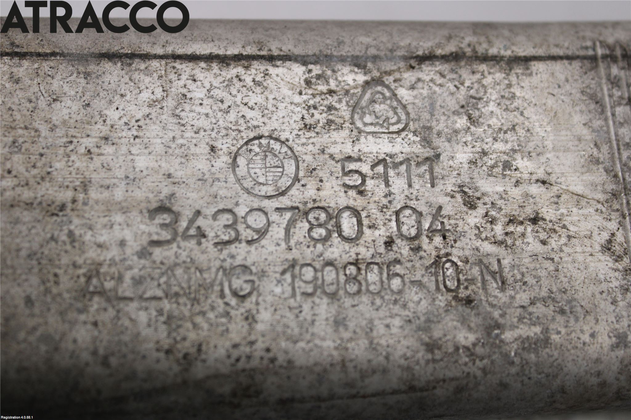 BMW X3 E83     03-10 Støtfanger Foran Bjelke