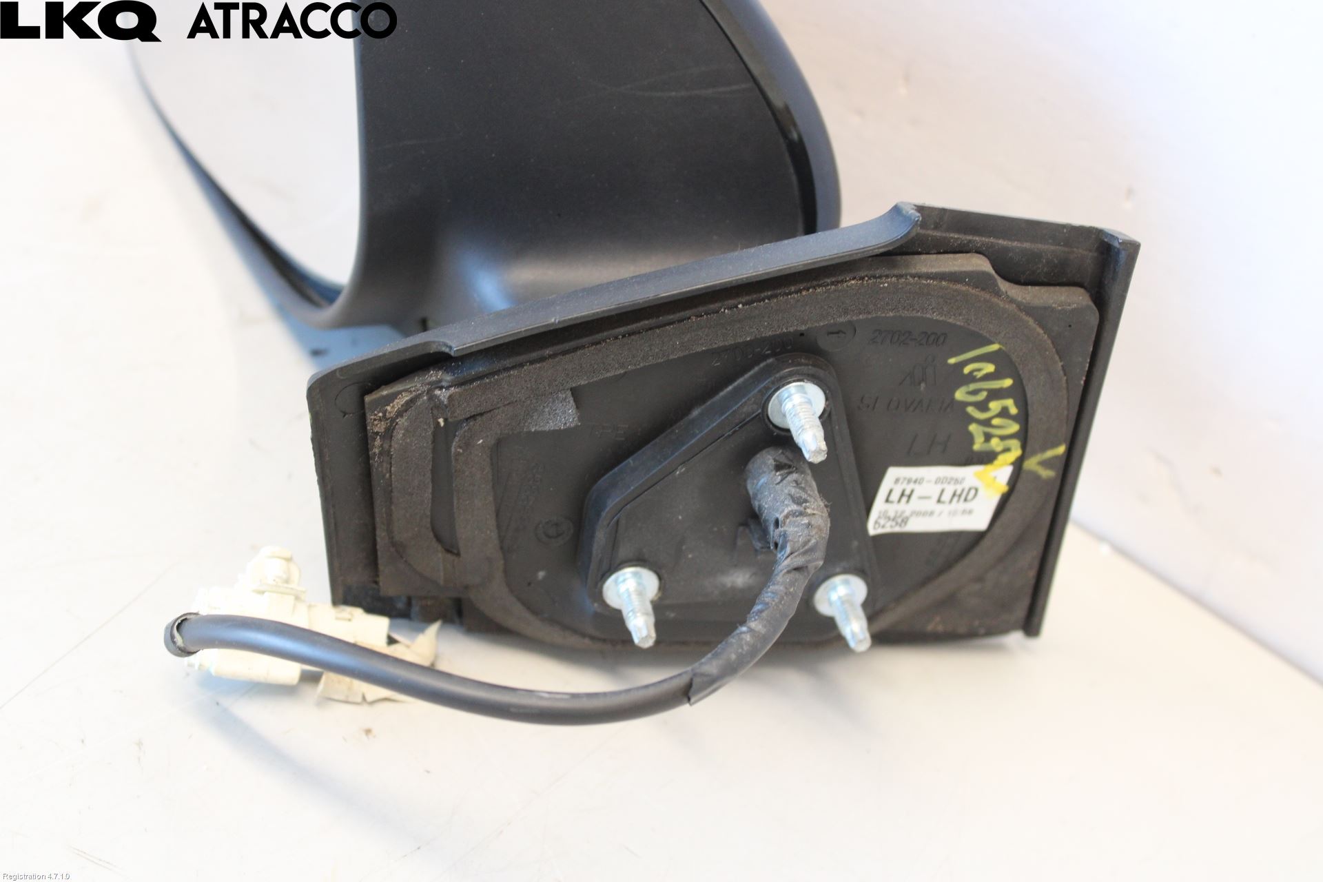 Toyota YARIS XP90 06-11 Speil V M-El Justering