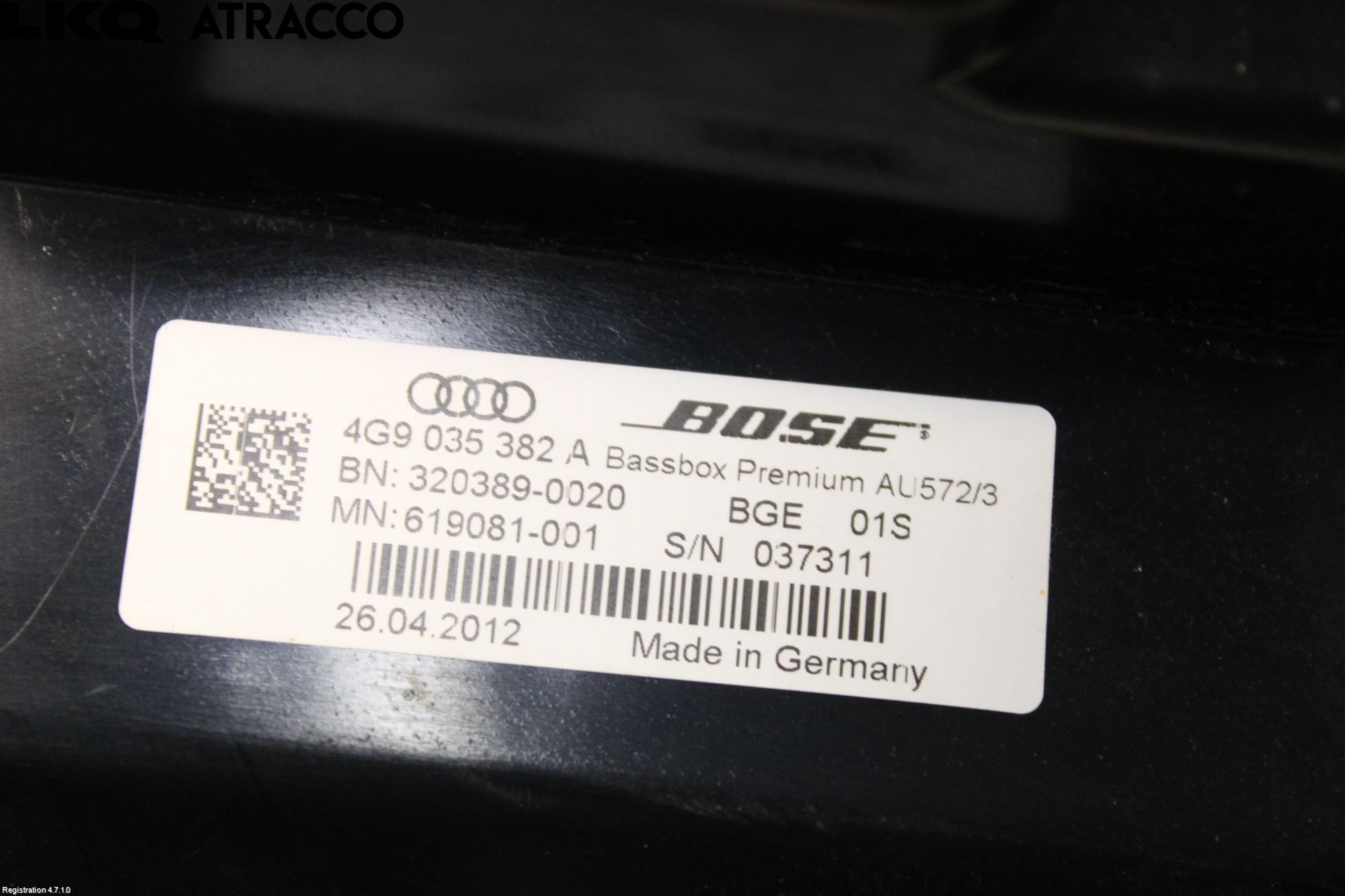 Audi A6 ALLROAD 12-18 Innr Høyttaler