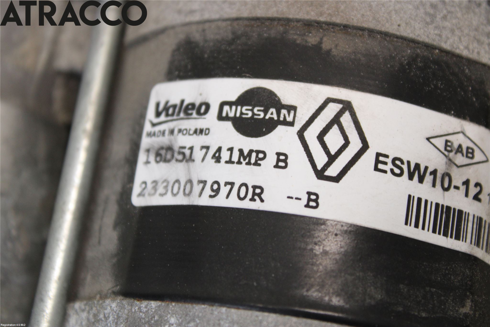 Renault CAPTUR 13-19 Startmotor