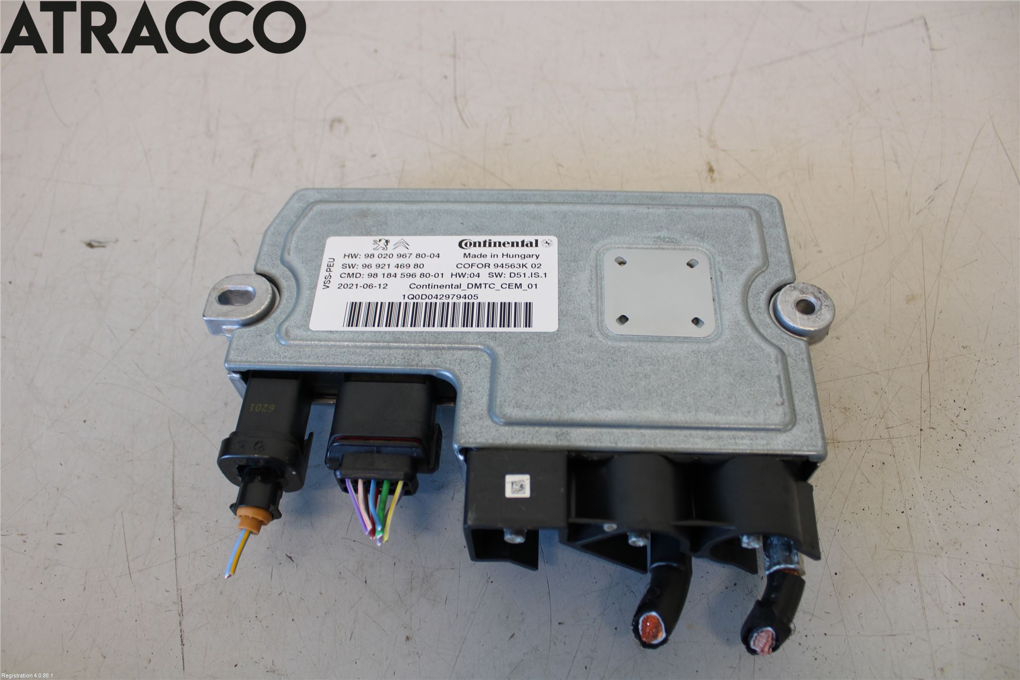 Toyota PROACE II 16- Styrenhet Start/Stopp