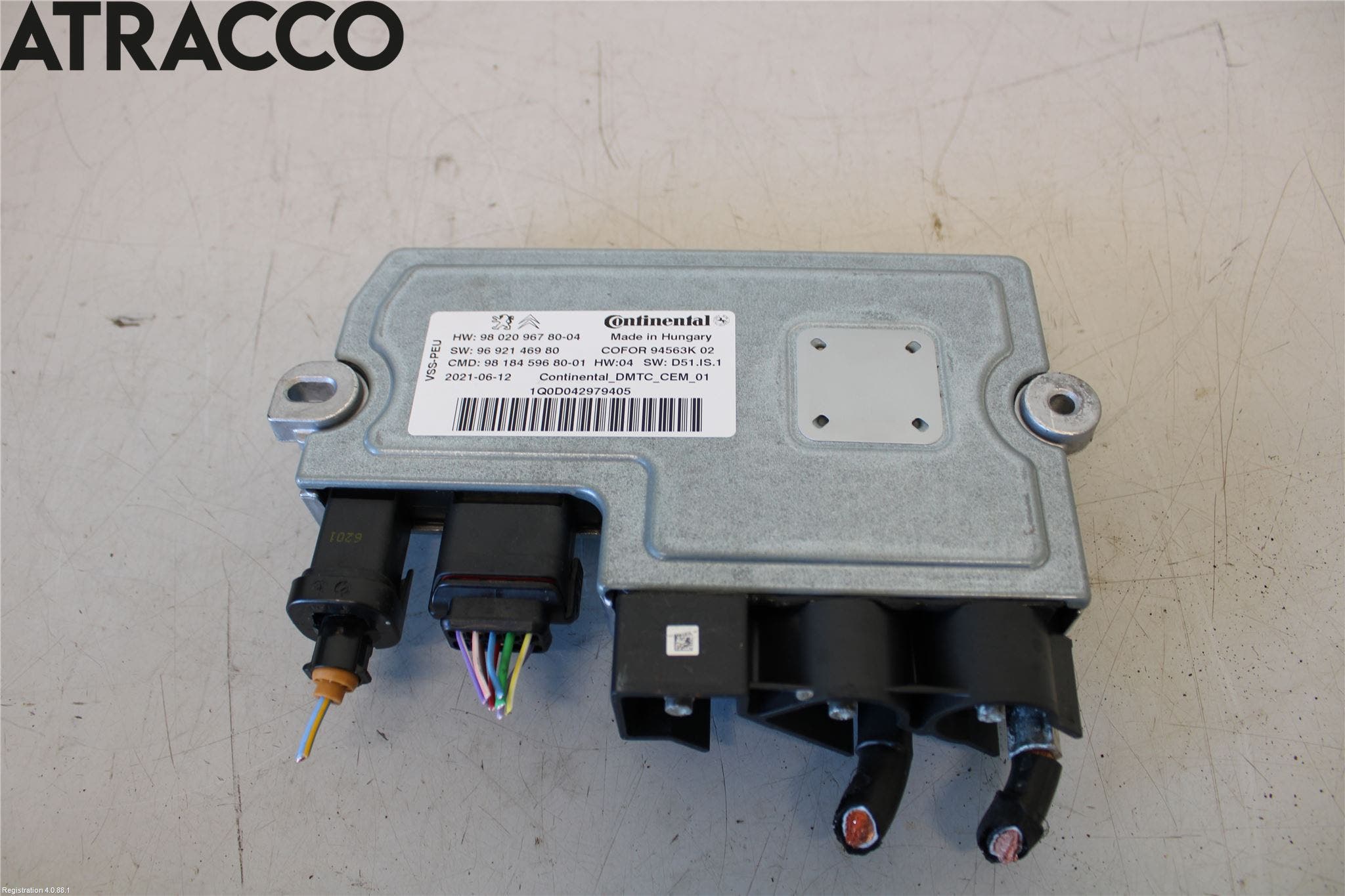 Toyota PROACE II 16- Styrenhet Start/Stopp