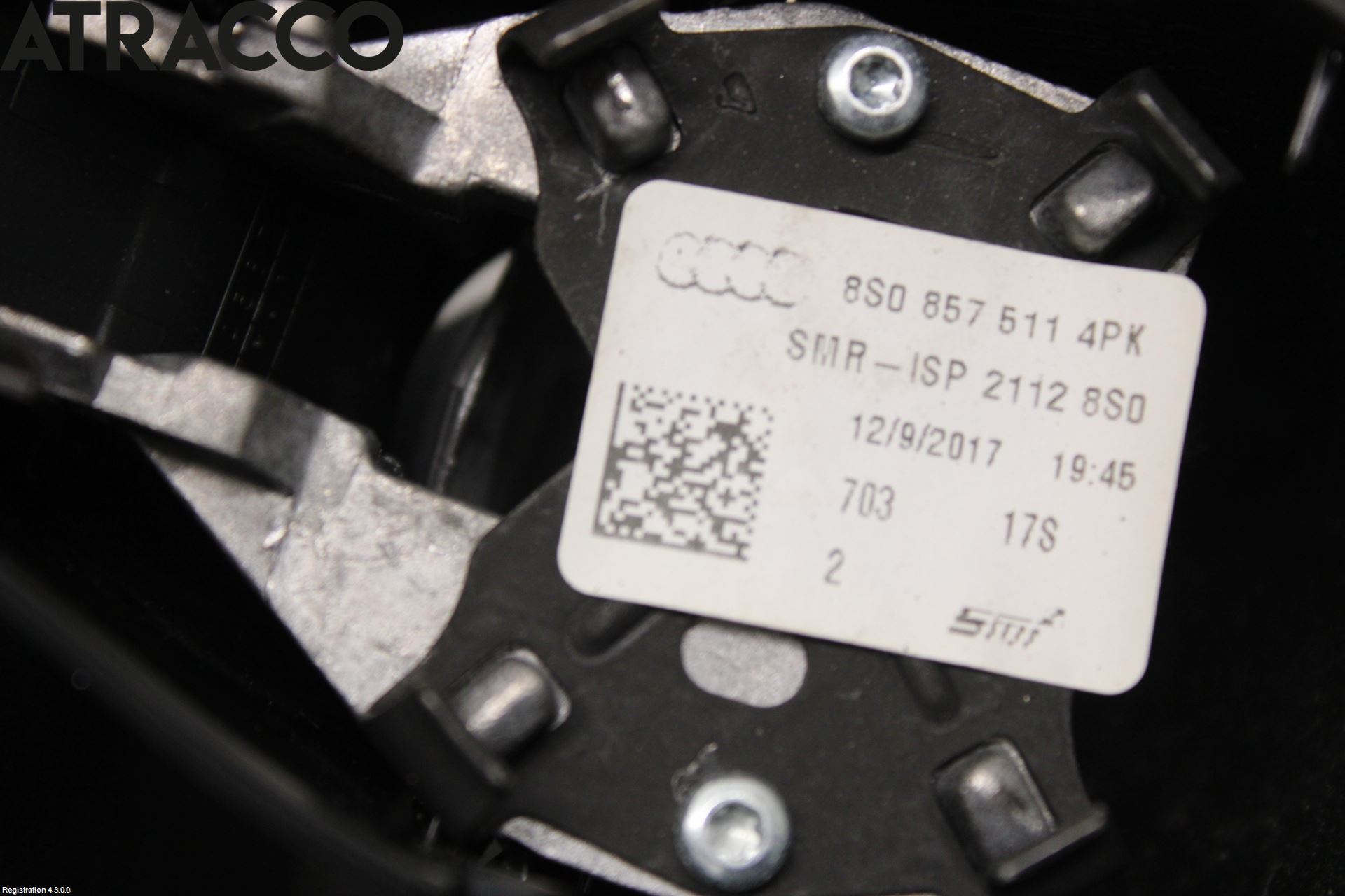 Audi Q2/SQ2 17- Speil Innvendig