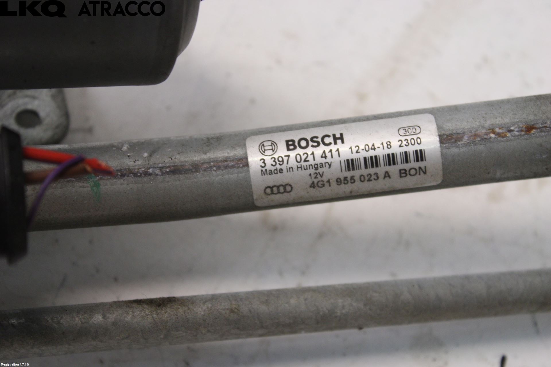 Audi A6 ALLROAD 12-18 Viskermotor Frontrute