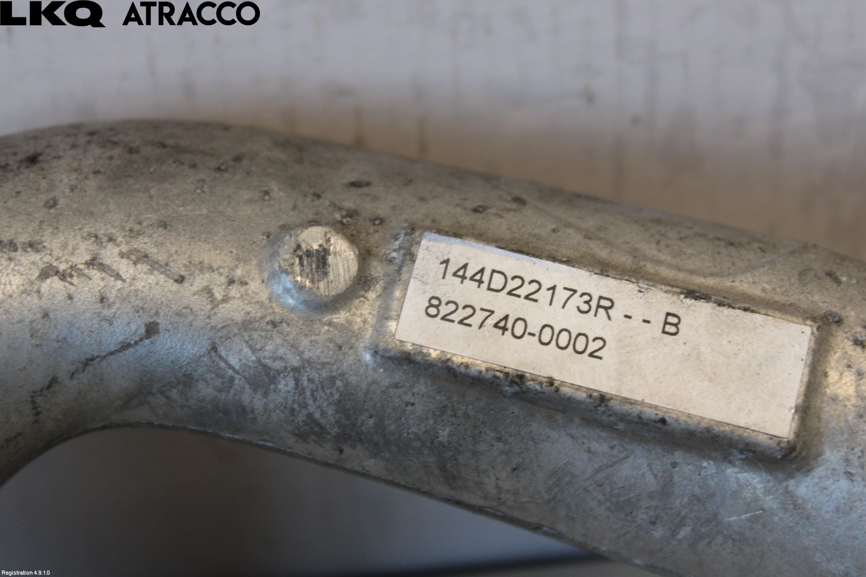 Renault MASTER III 15-20 Intercooler Rør-Slange