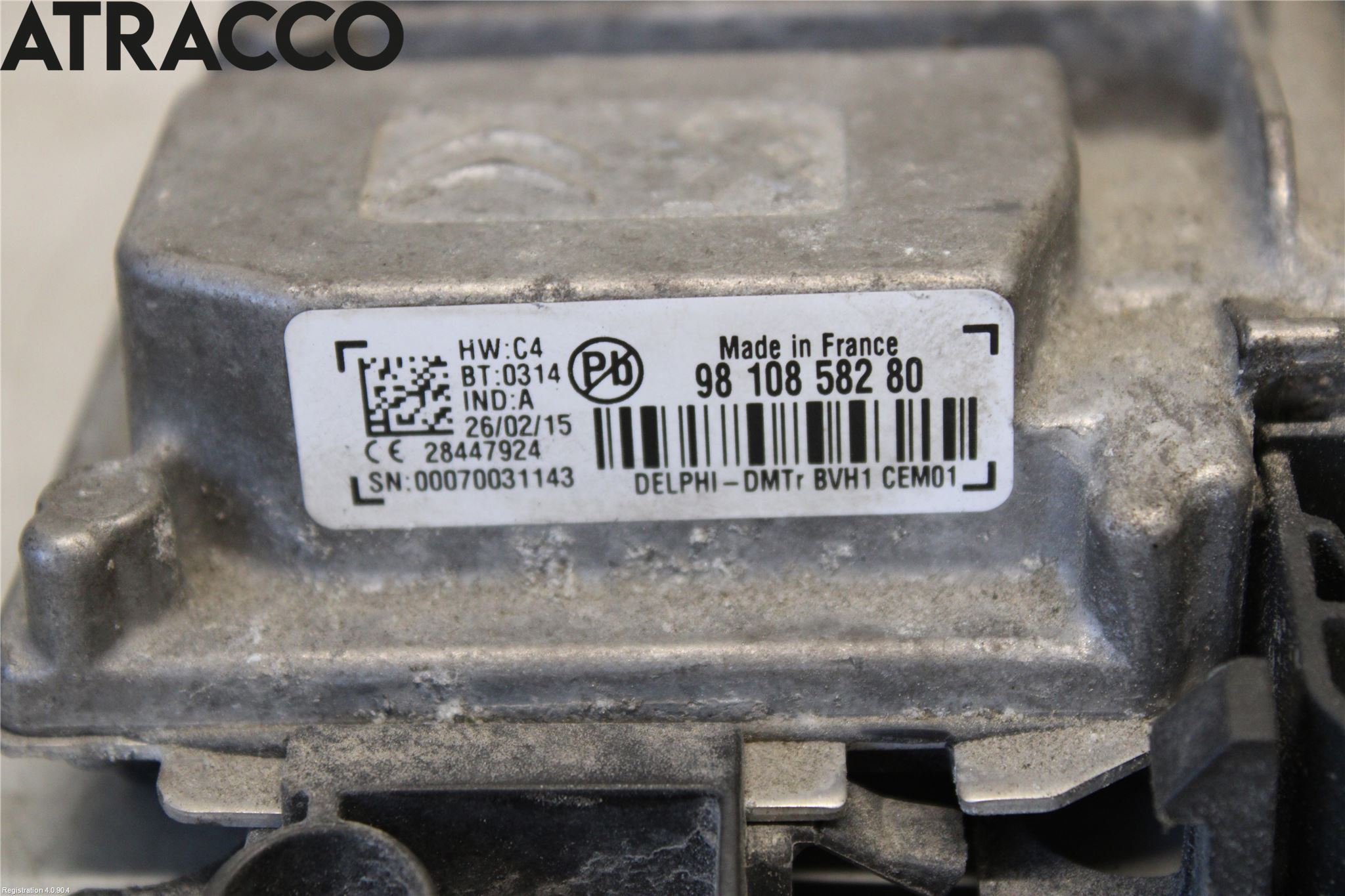 Citroen C4 CACTUS 14-20 Styreenhet Øvrig