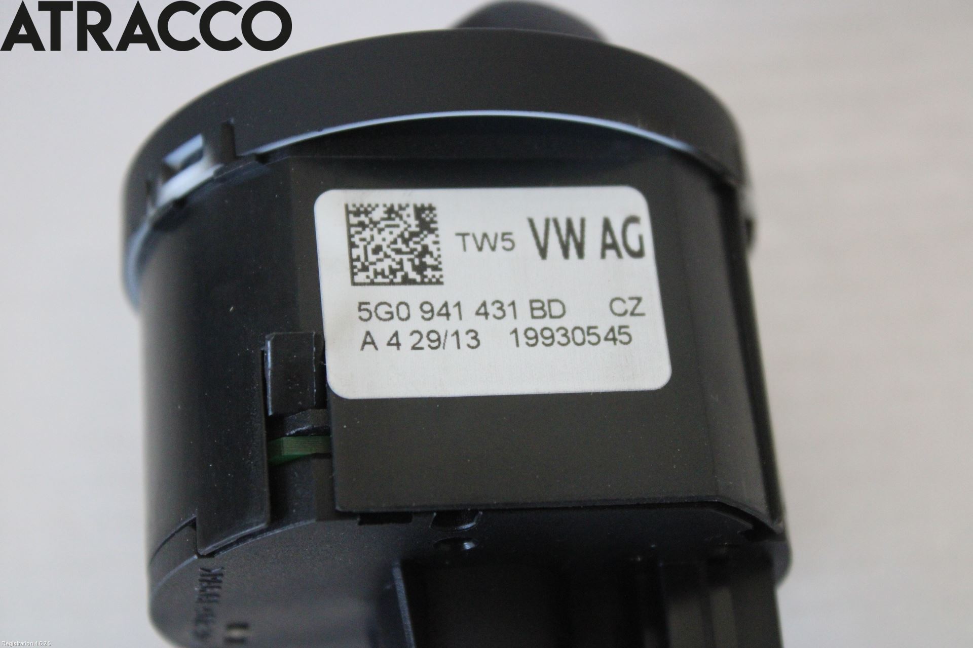 Volkswagen VW GOLF / E-GOLF VII 13-20 Bryter Hovedlys