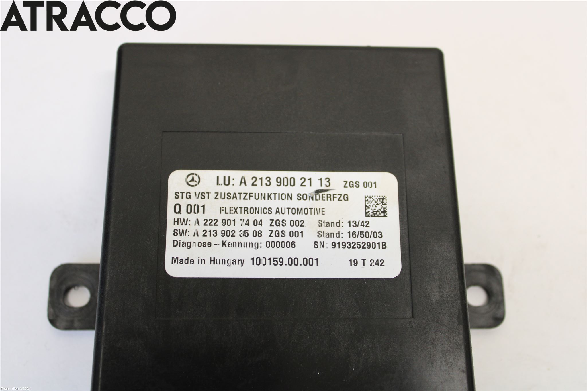 Mercedes-Benz MB B-KLASS (W246/W242) 12-19 Styreenhet Øvrig