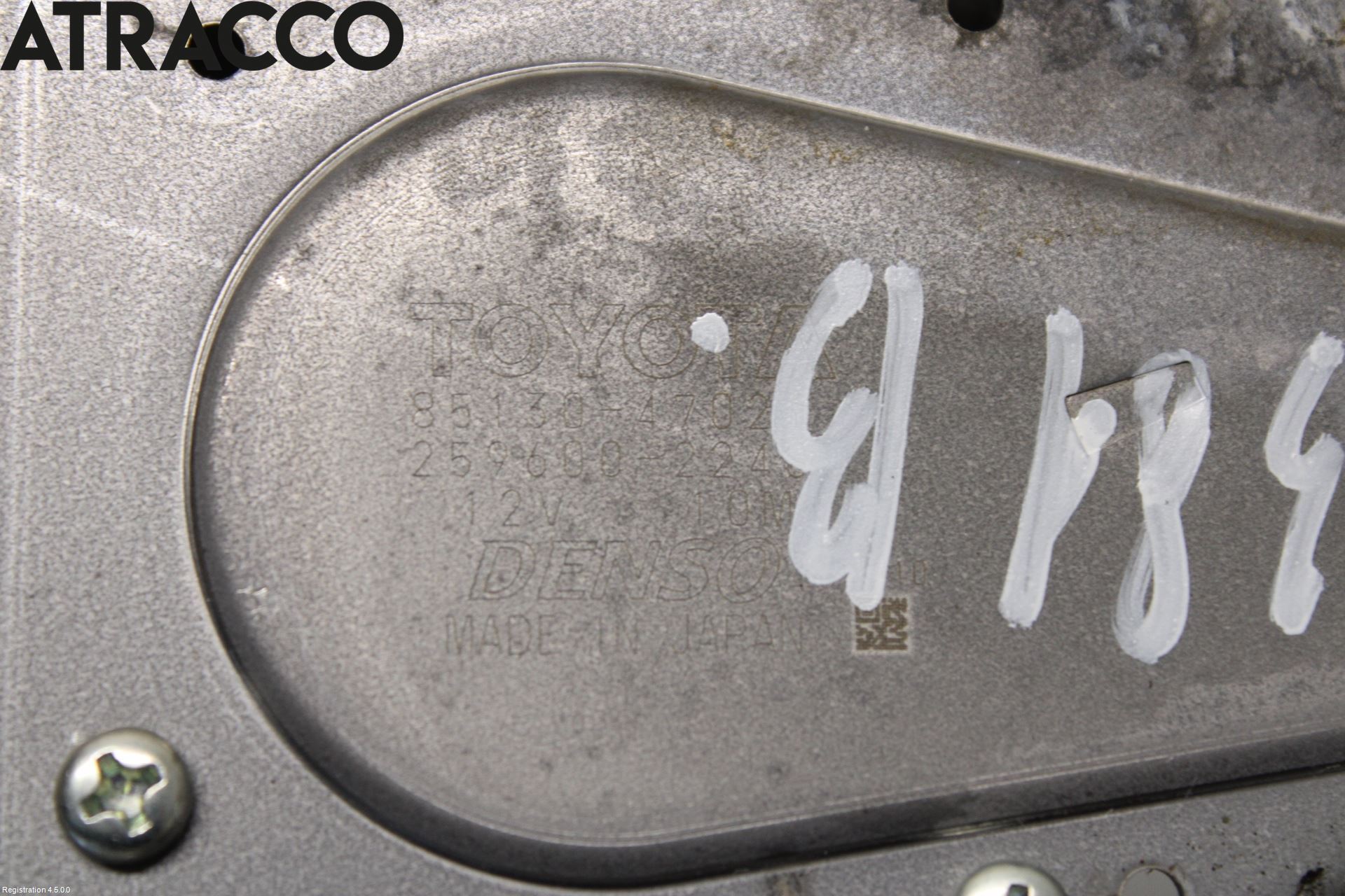 Toyota PRIUS ZVW30 09-20 Viskermotor Bakluke