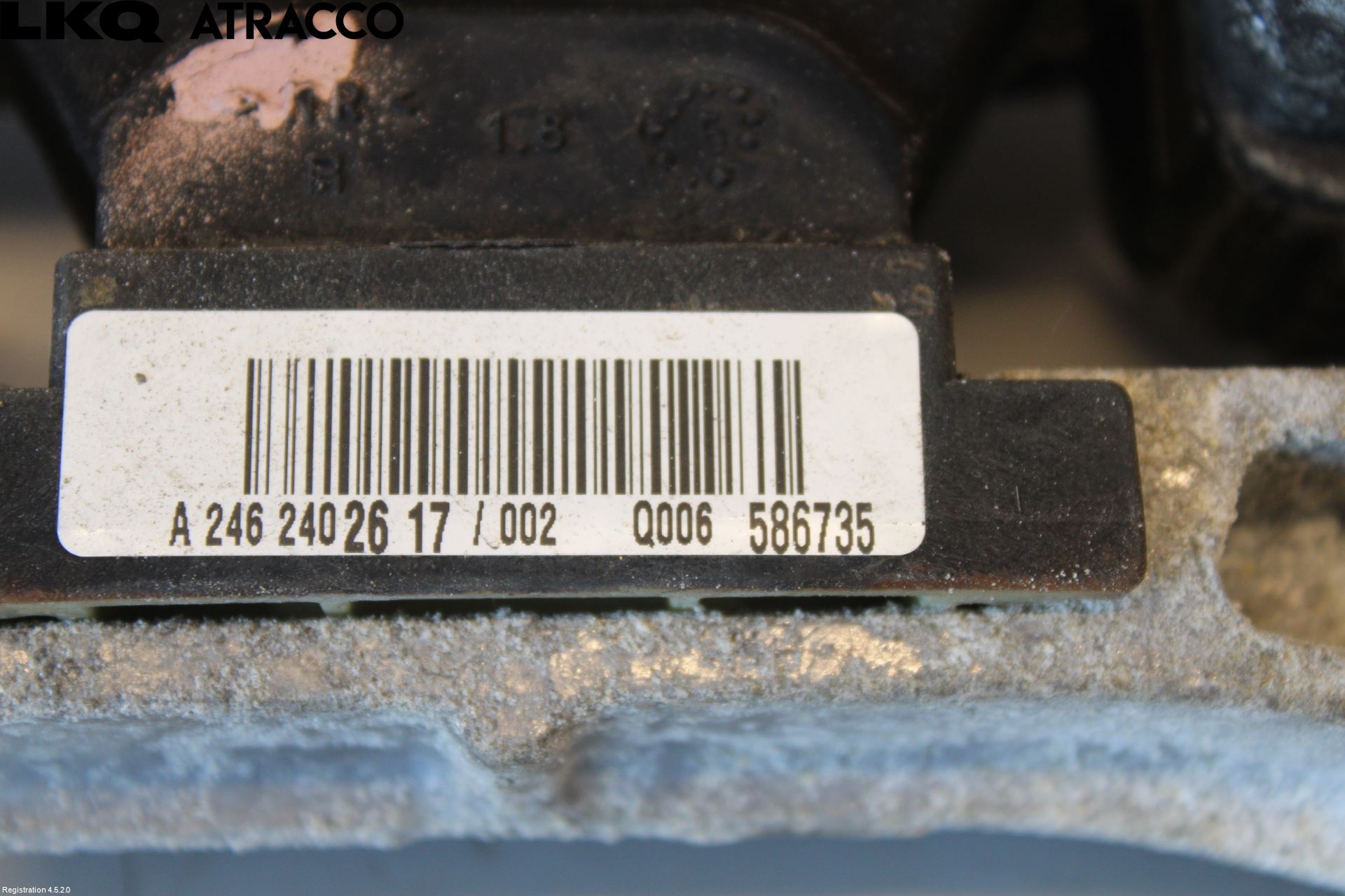 Mercedes-Benz MB B-KLASS (W246/W242) 12-19 Motor Feste Stål-Alu