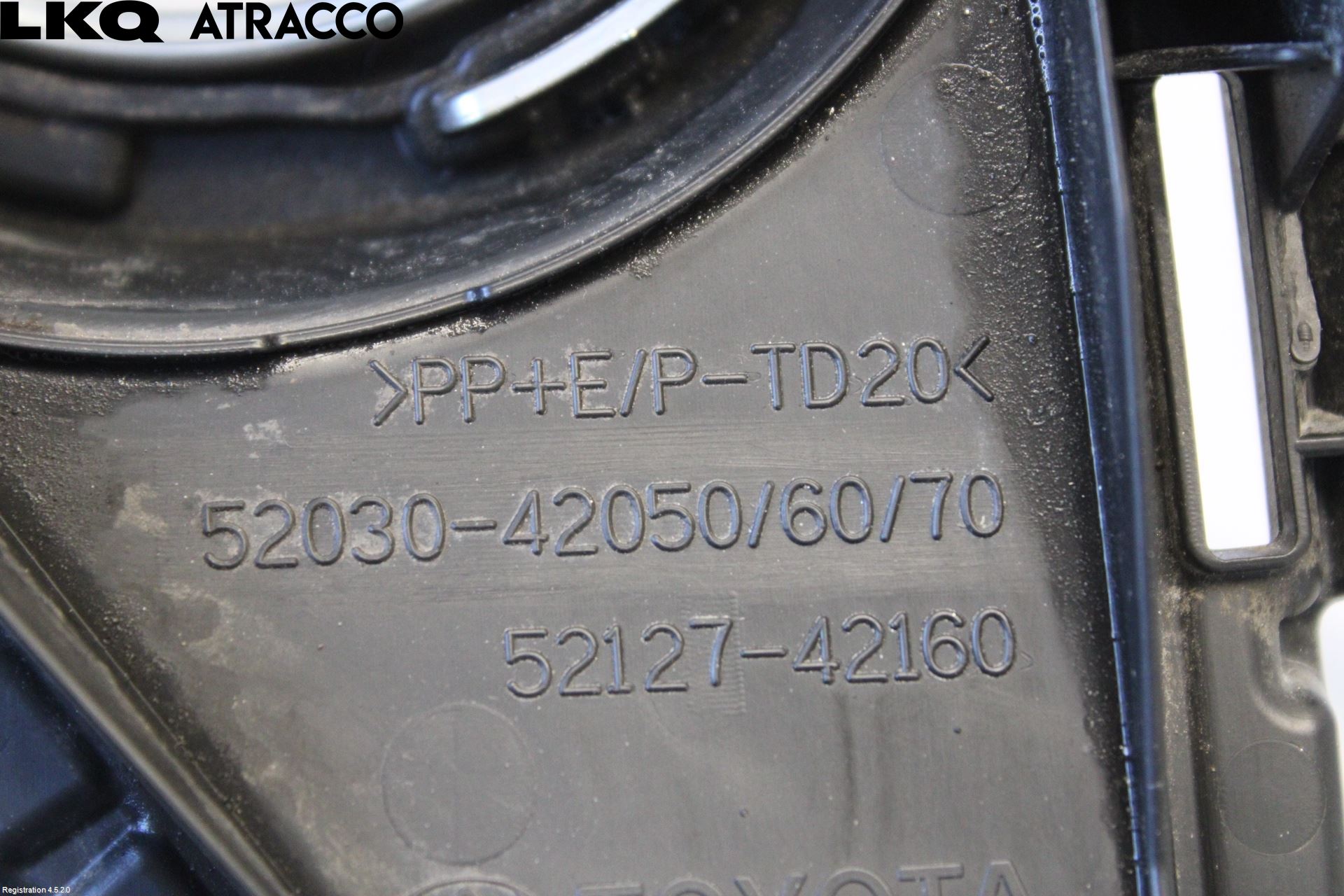 Toyota RAV4 13-18 Frontlykt Kurve-Tåkelys Ramme