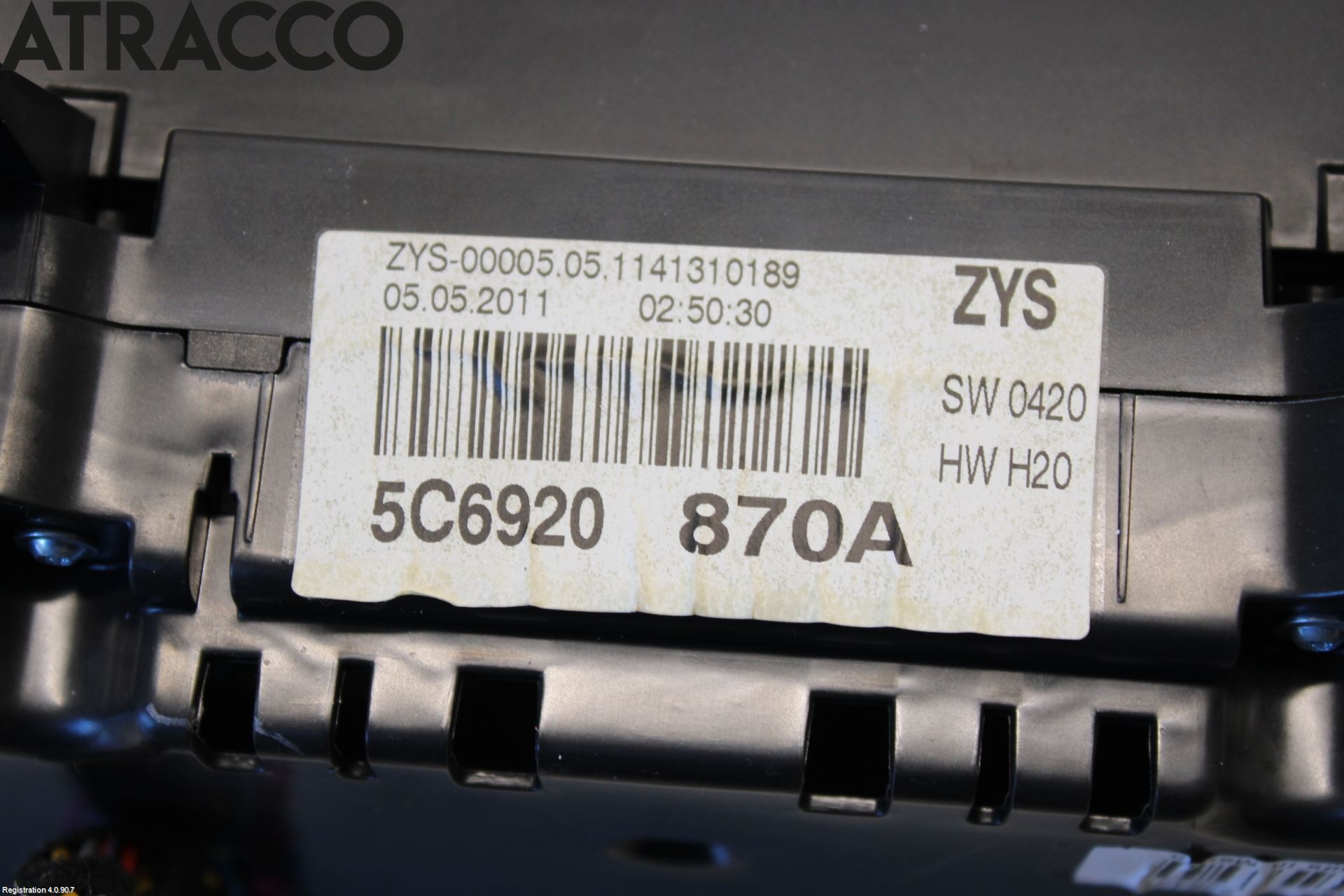 Volkswagen VW JETTA V 06-10 Instr Kombinert