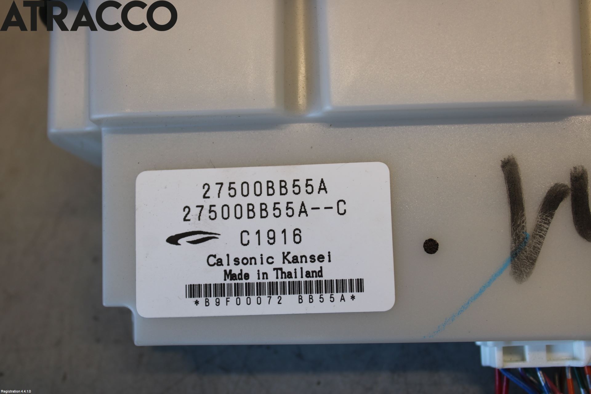 Nissan QASHQAI+2  10-14 Varme Ac Betjening-Display